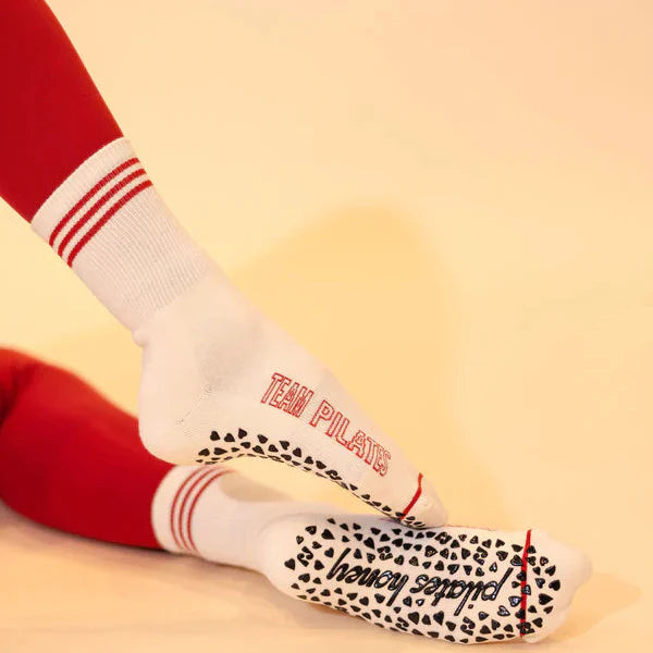 Long Live Pilates - Crew Grip Socks (Barre / Pilates)