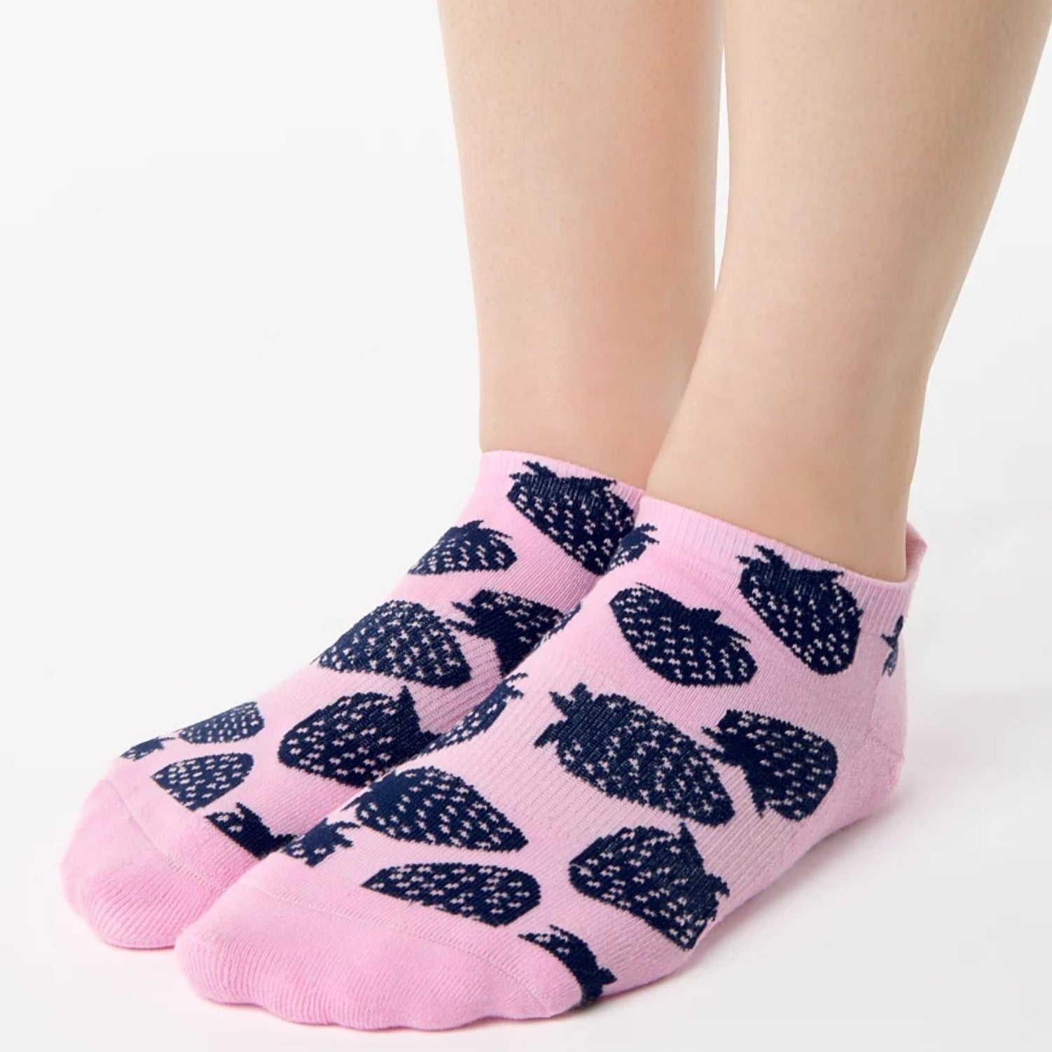 Berry Grip Socks - Barre/Pilates