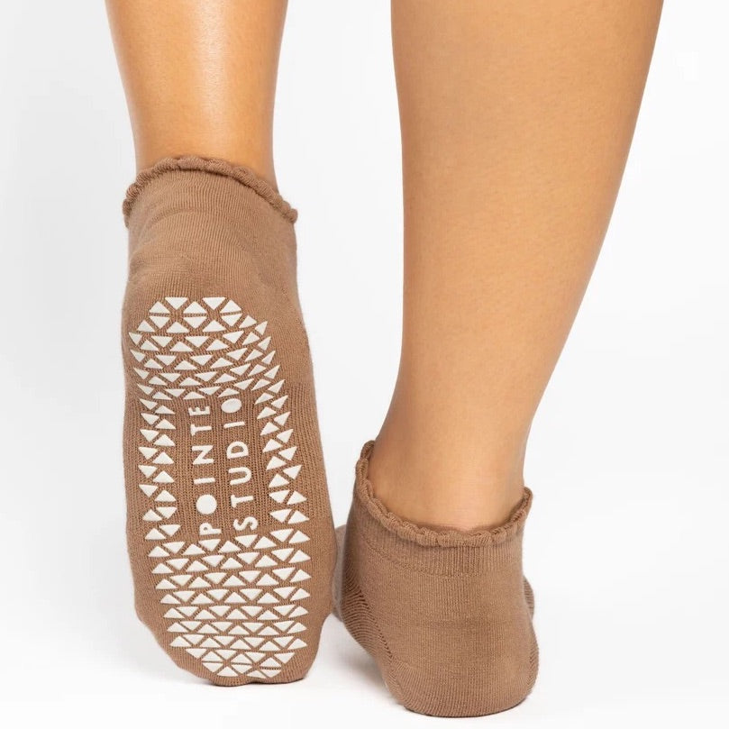 Happy Grip Socks - Nougat (Barre/Pilates)