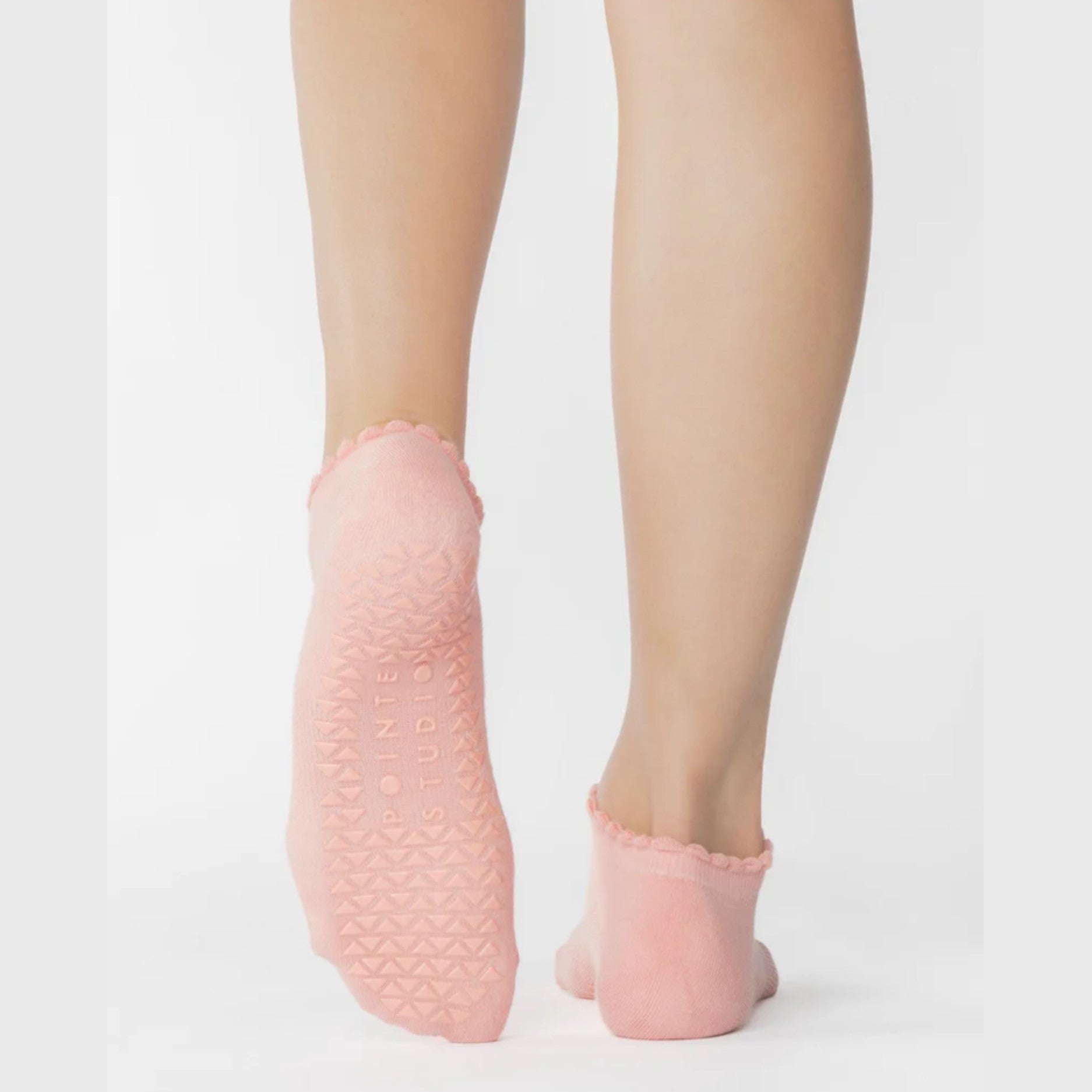 Happy Grip Socks - Coral