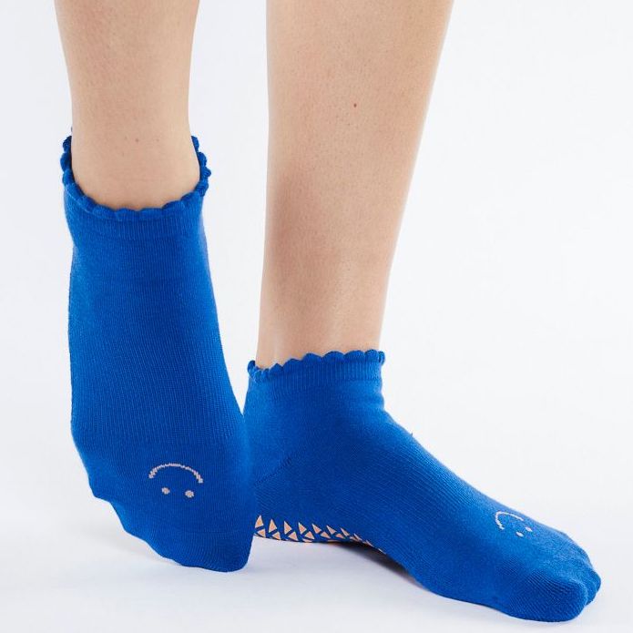 Happy Grip Socks - Blue