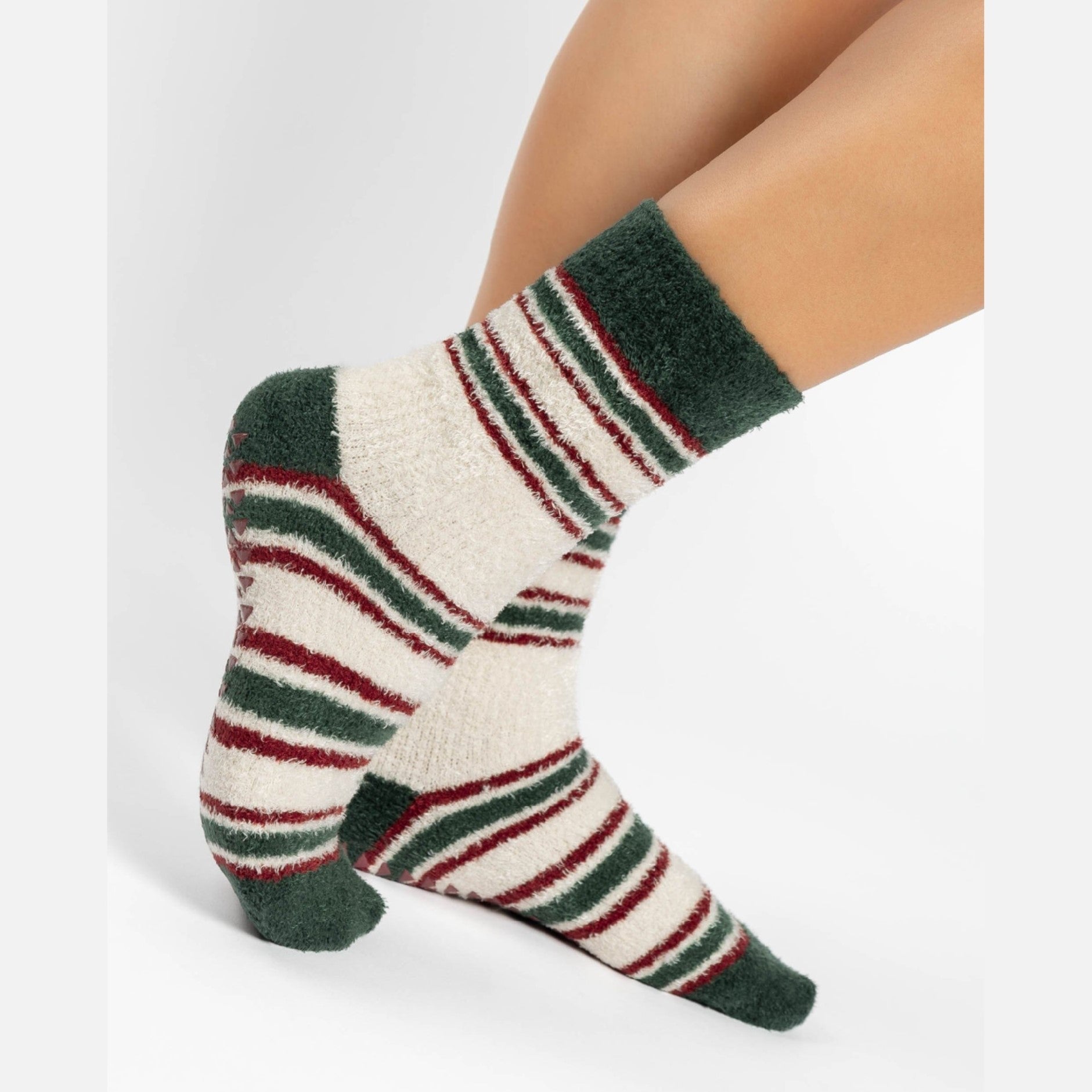 Rugby Cozy Crew Grip Sock