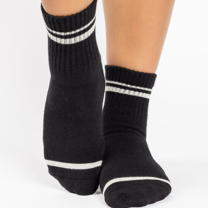 Varsity Ankle Grip Socks - (Barre/Pilates)