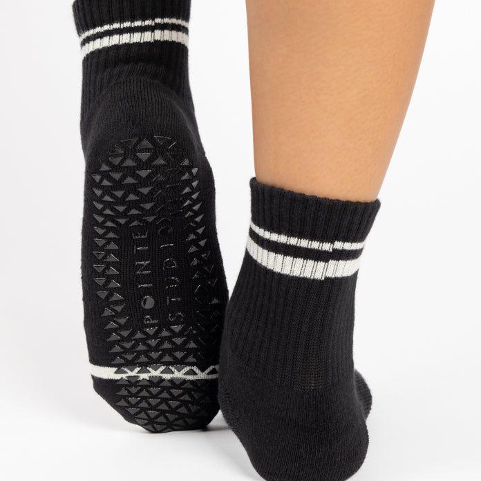 Varsity Ankle Grip Socks - (Barre/Pilates)