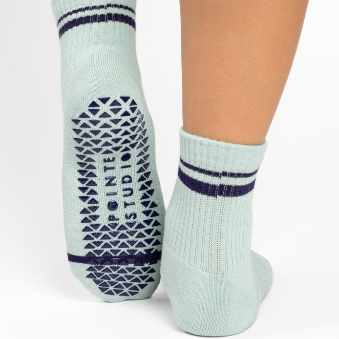 Varsity Ankle Grip Socks - (Barre/Pilates)