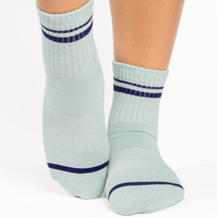 Varsity Ankle Grip Socks - (Barre/Pilates)
