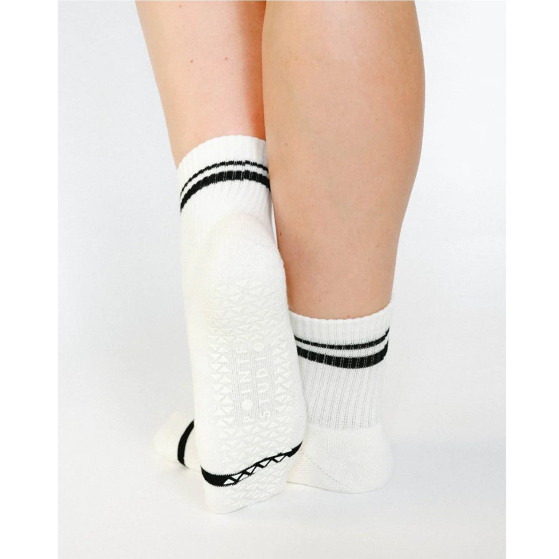 Varsity Ankle Grip Socks - (Barre/Pilates)