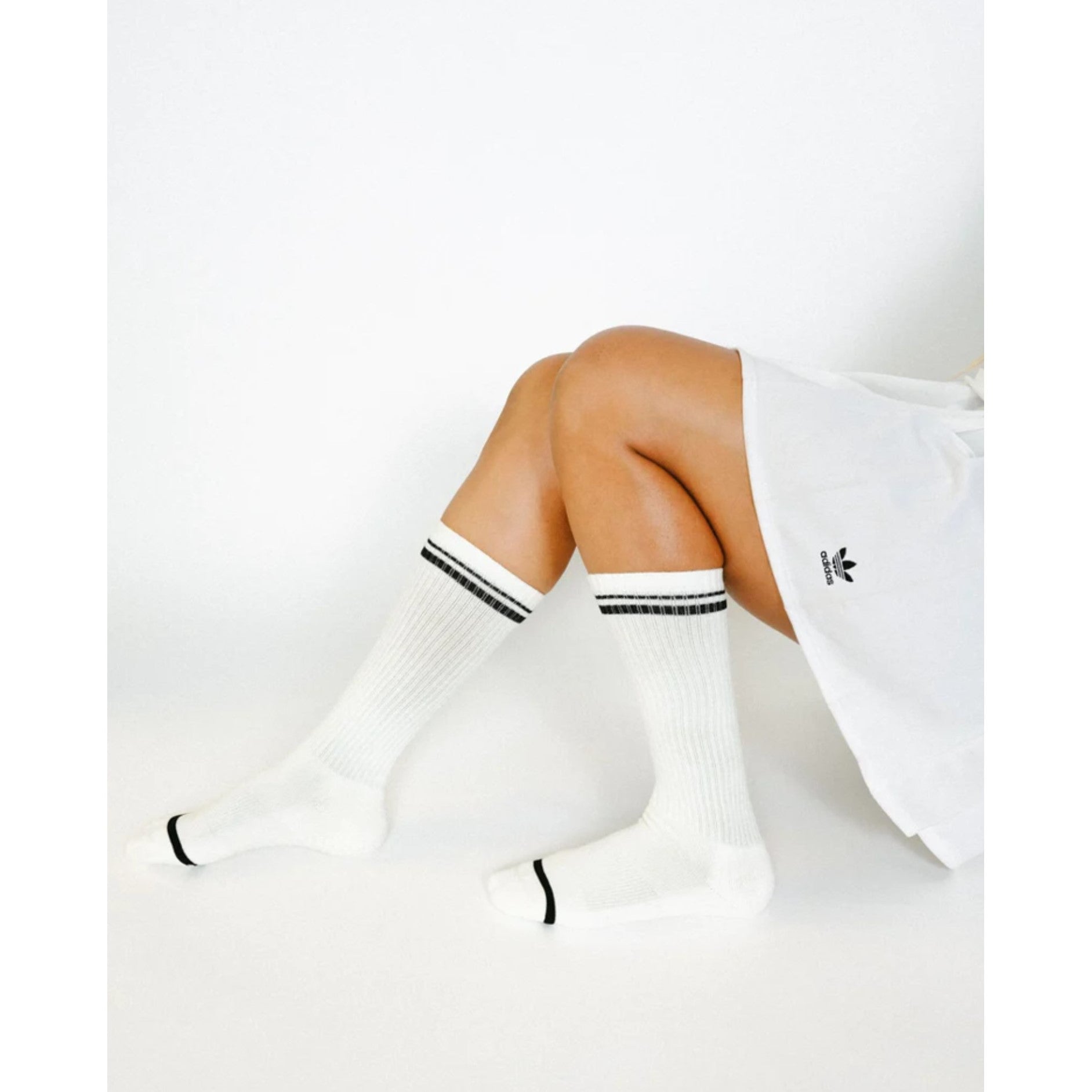 Varsity Crew Grip Socks - (Barre/Pilates)