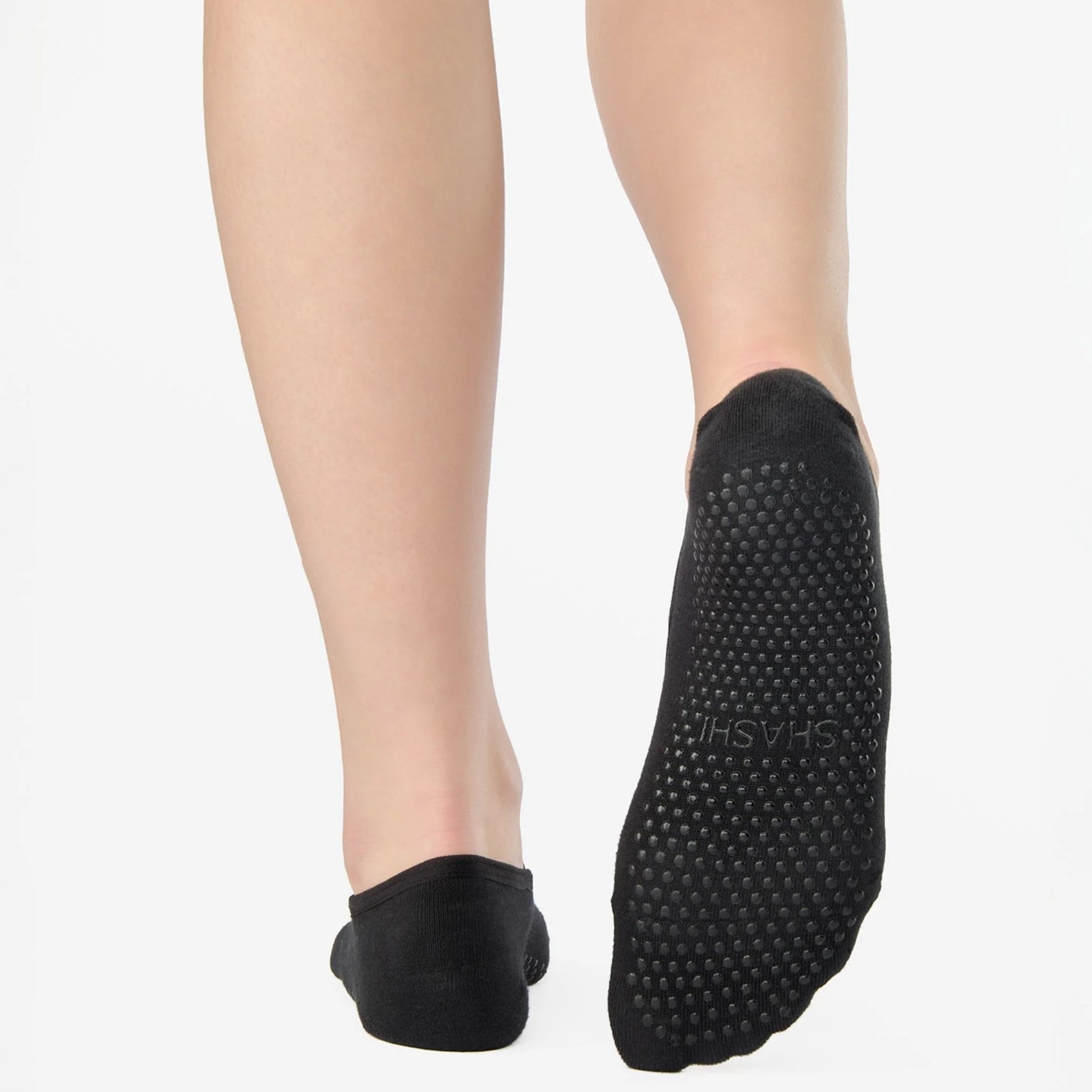 Cross Strap Grip Sock- (Barre / Pilates)