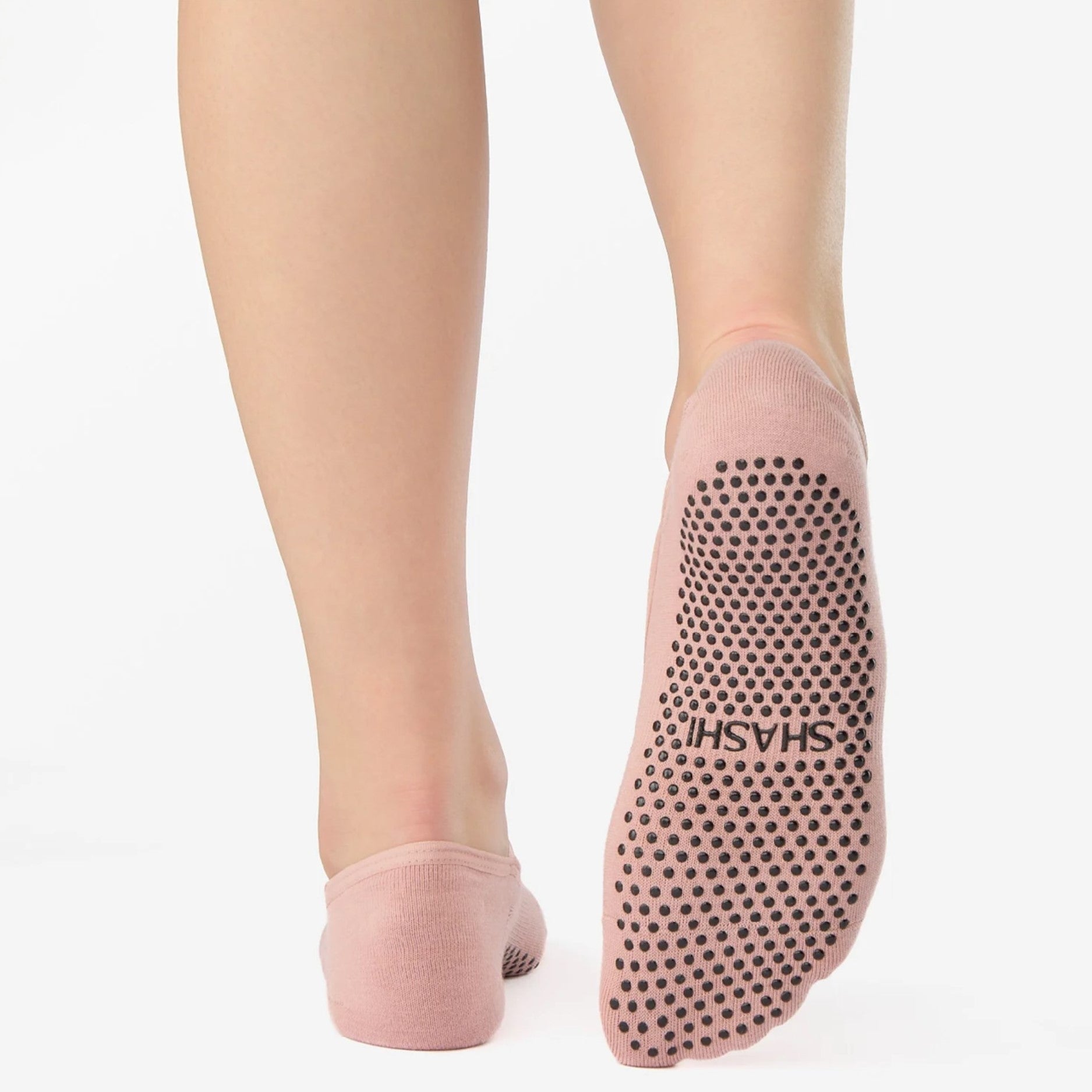Cross Strap Grip Sock- (Barre / Pilates)