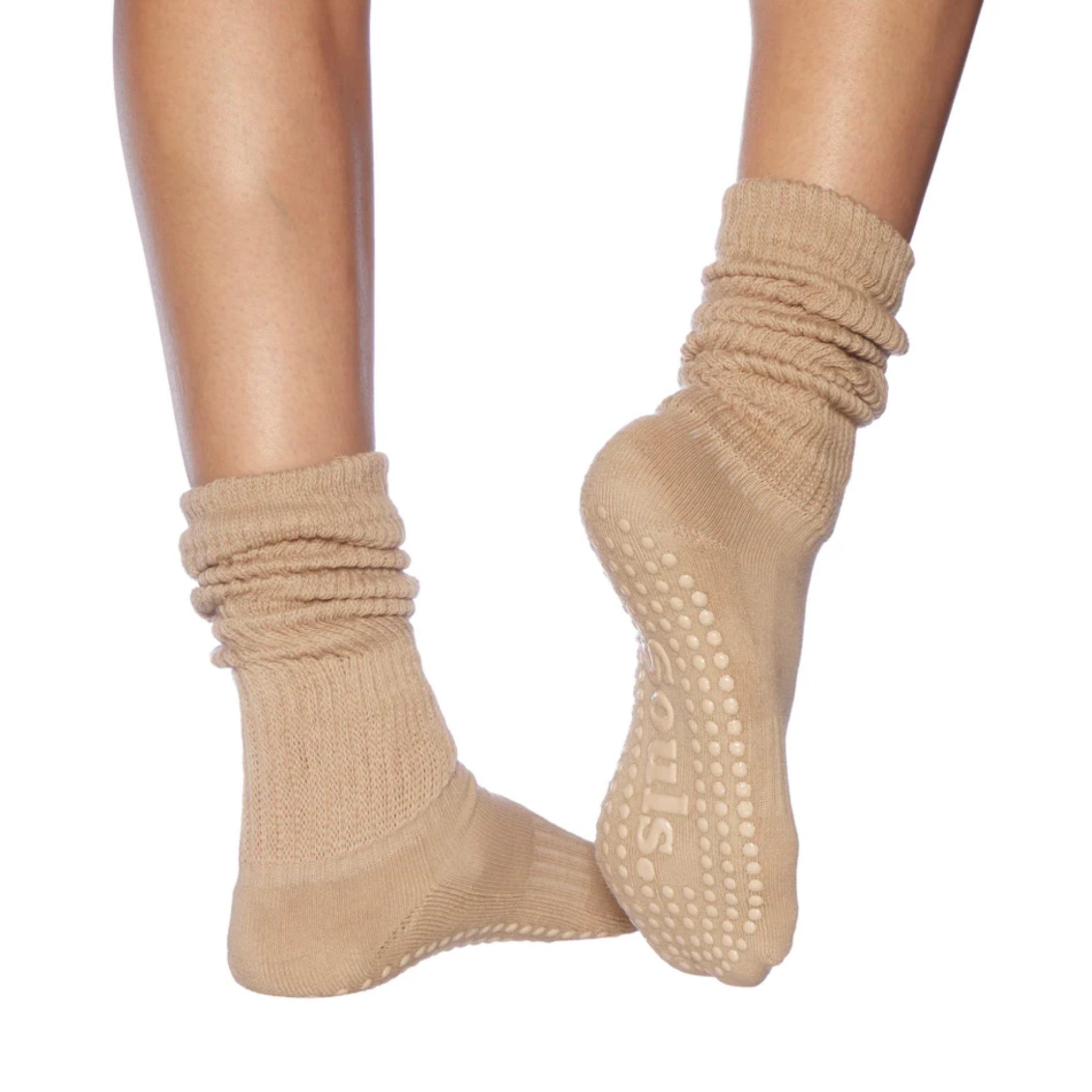 Cloud - Crew Grip Sock (Barre / Pilates)