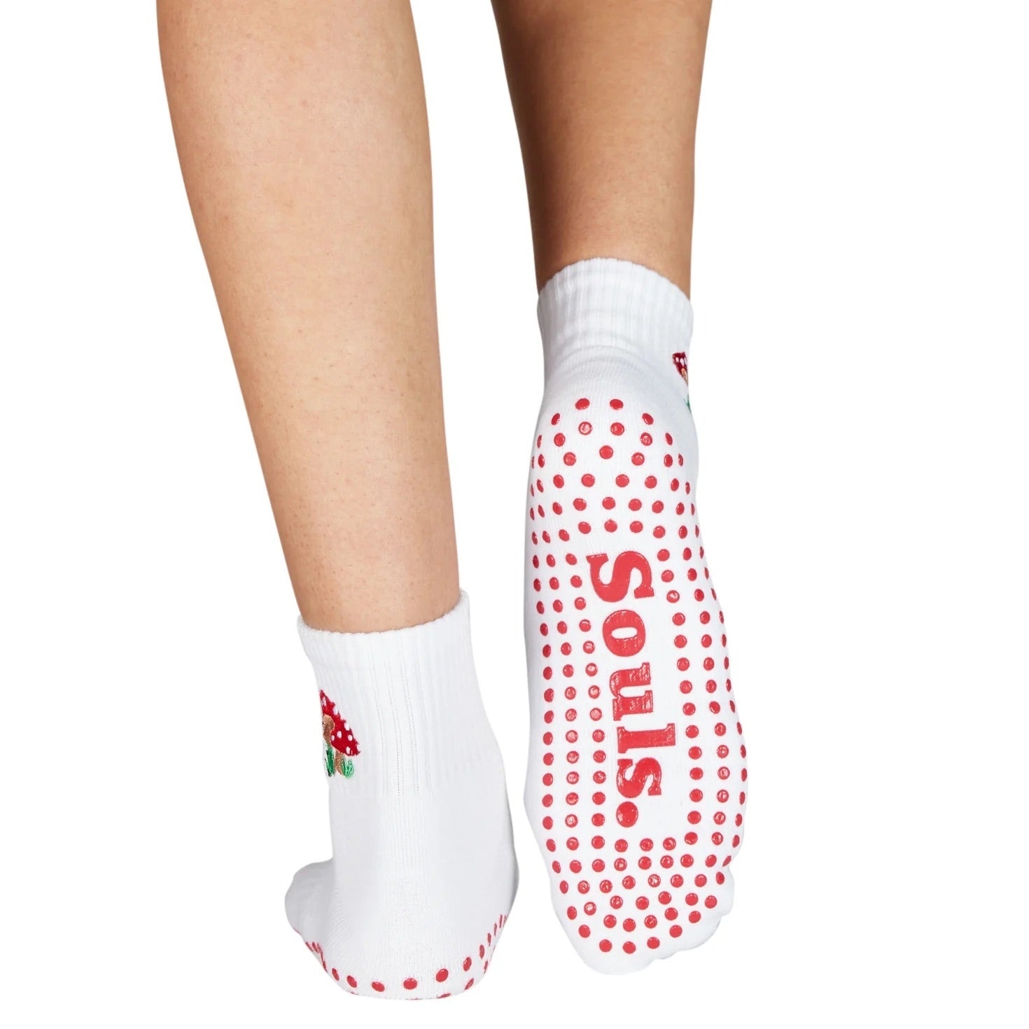 Shrooms - Ankle Grip Sock (Barre / Pilates)