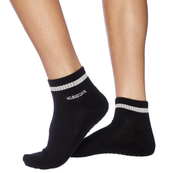 No Bad Days - Ankle Grip Sock (Barre / Pilates)