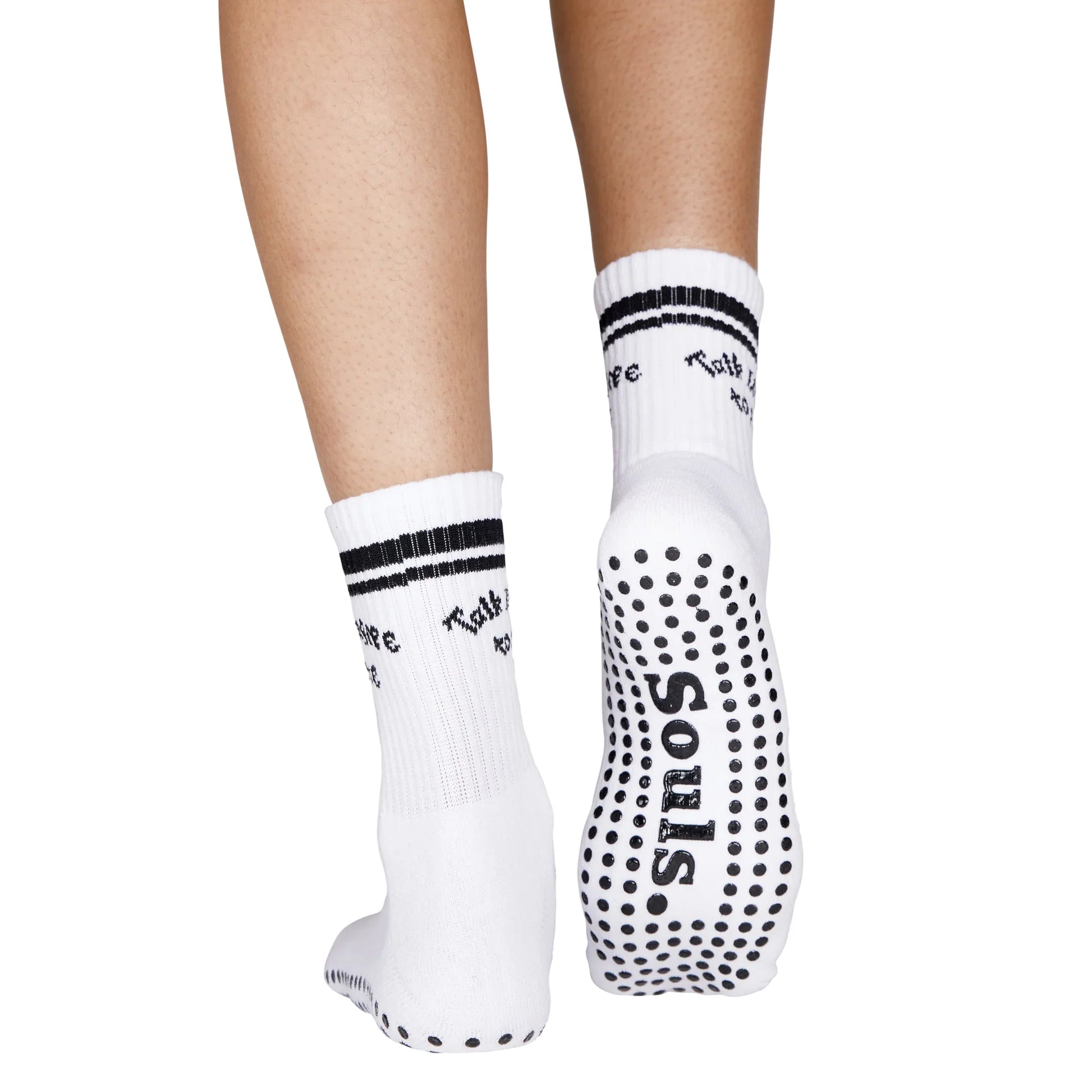 Talk Lagree To Me - Crew Grip Sock (Barre / Pilates)