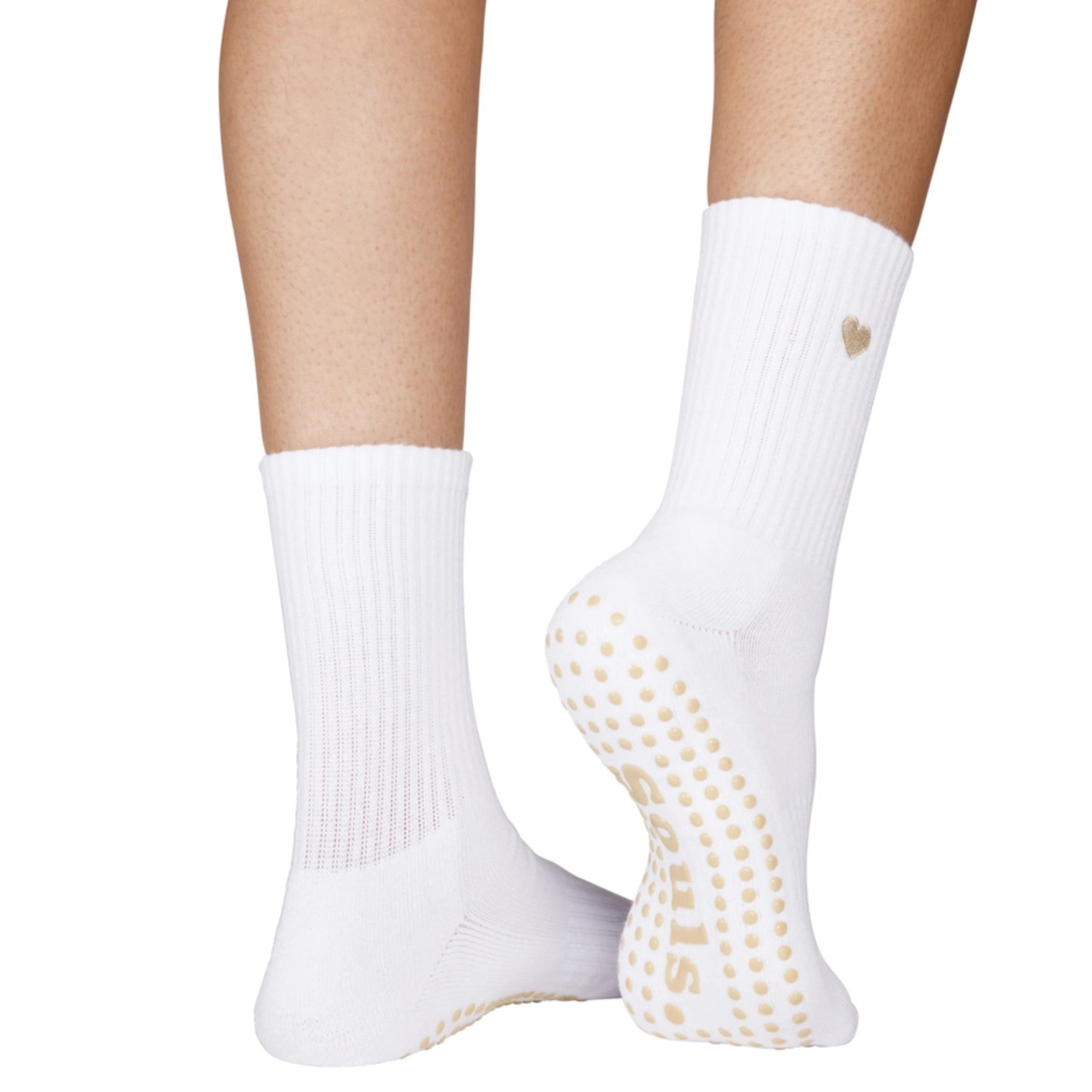 Teeny Love - Crew Grip Sock (Barre / Pilates)