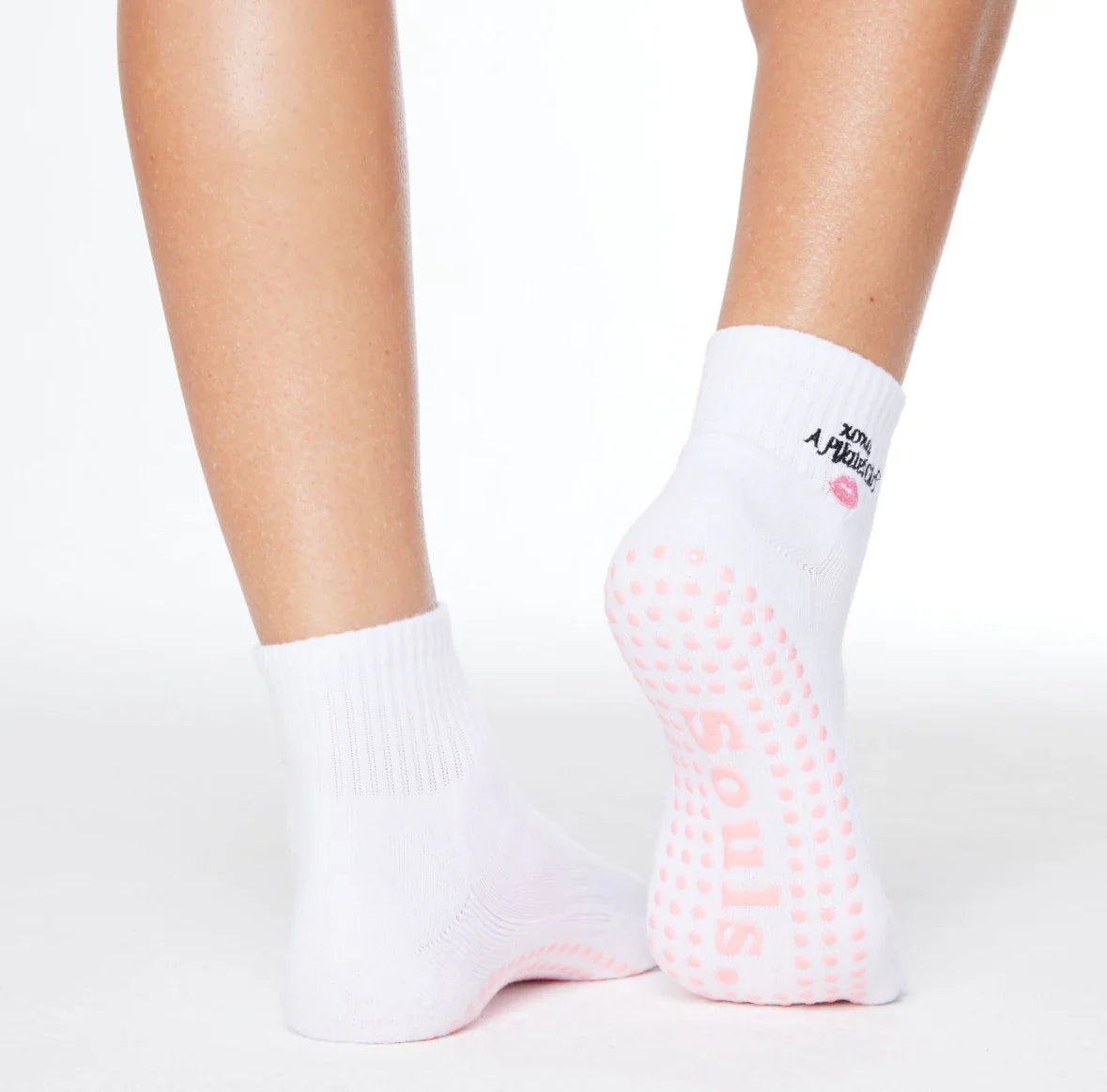 XOXO, Pilates Girl - Crew Grip Sock (Barre / Pilates)