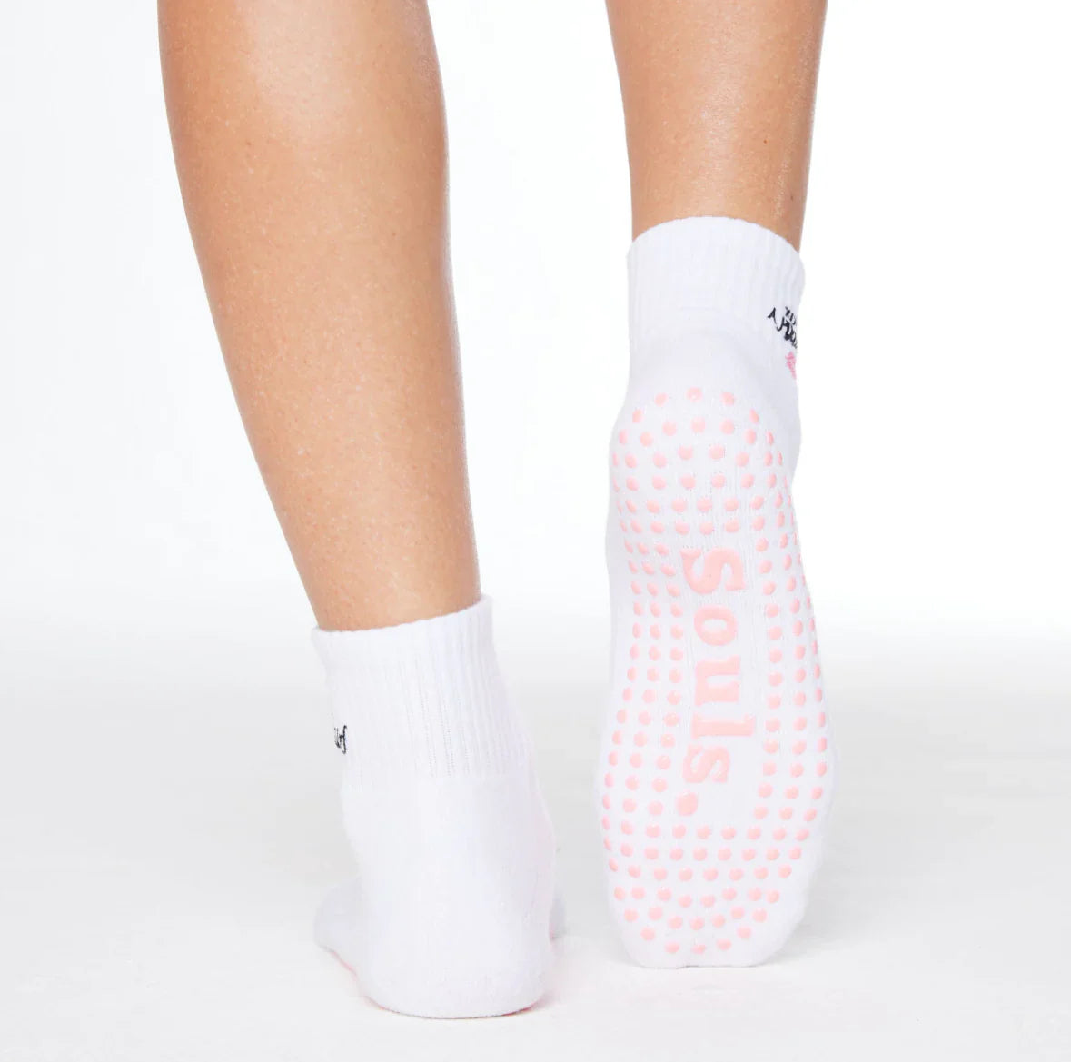 XOXO, Pilates Girl - Crew Grip Sock (Barre / Pilates)