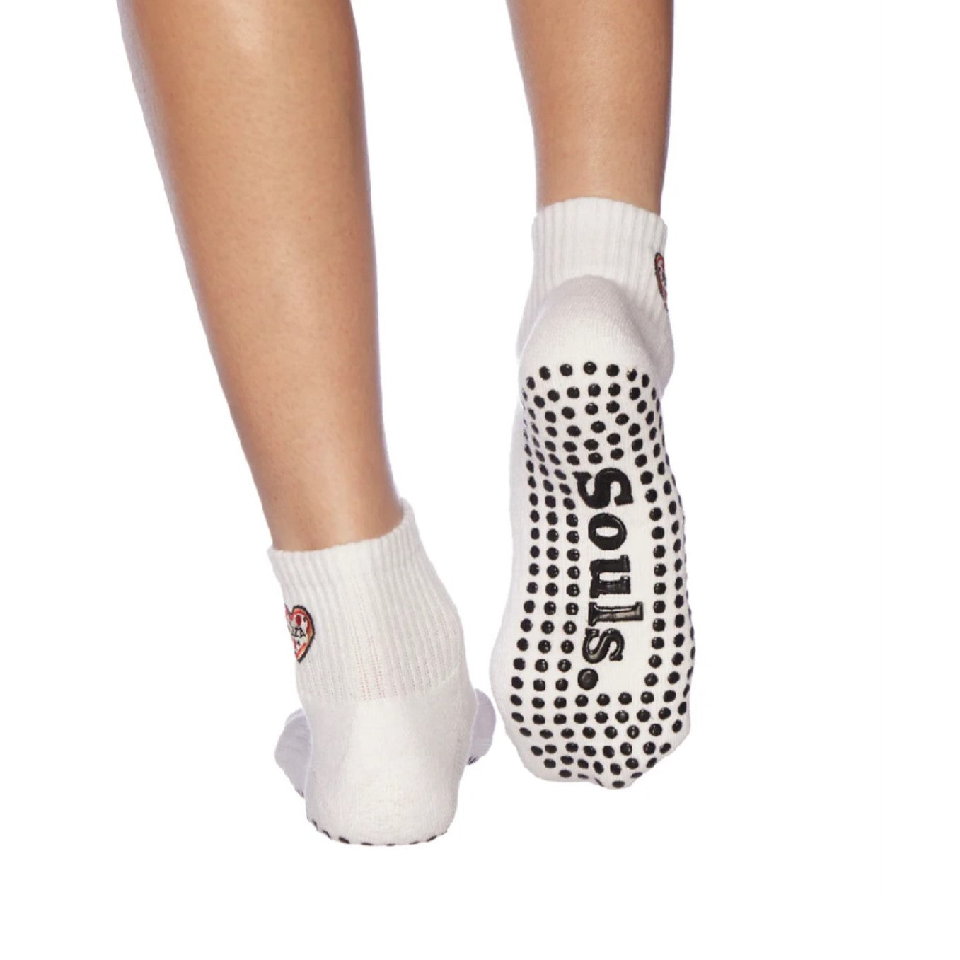 Pizza - Ankle Grip Sock (Barre / Pilates)