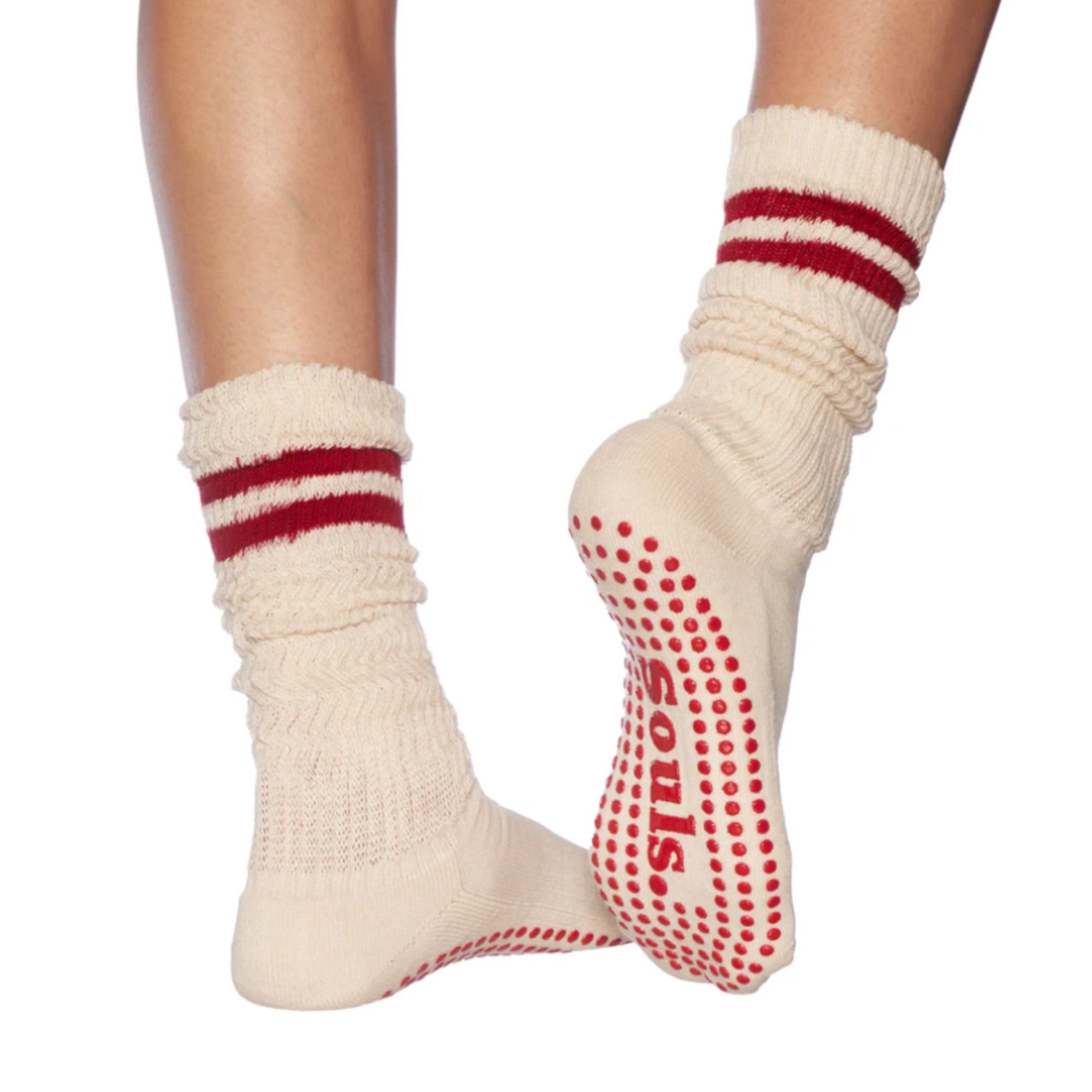 Cloud - Crew Grip Sock (Barre / Pilates)