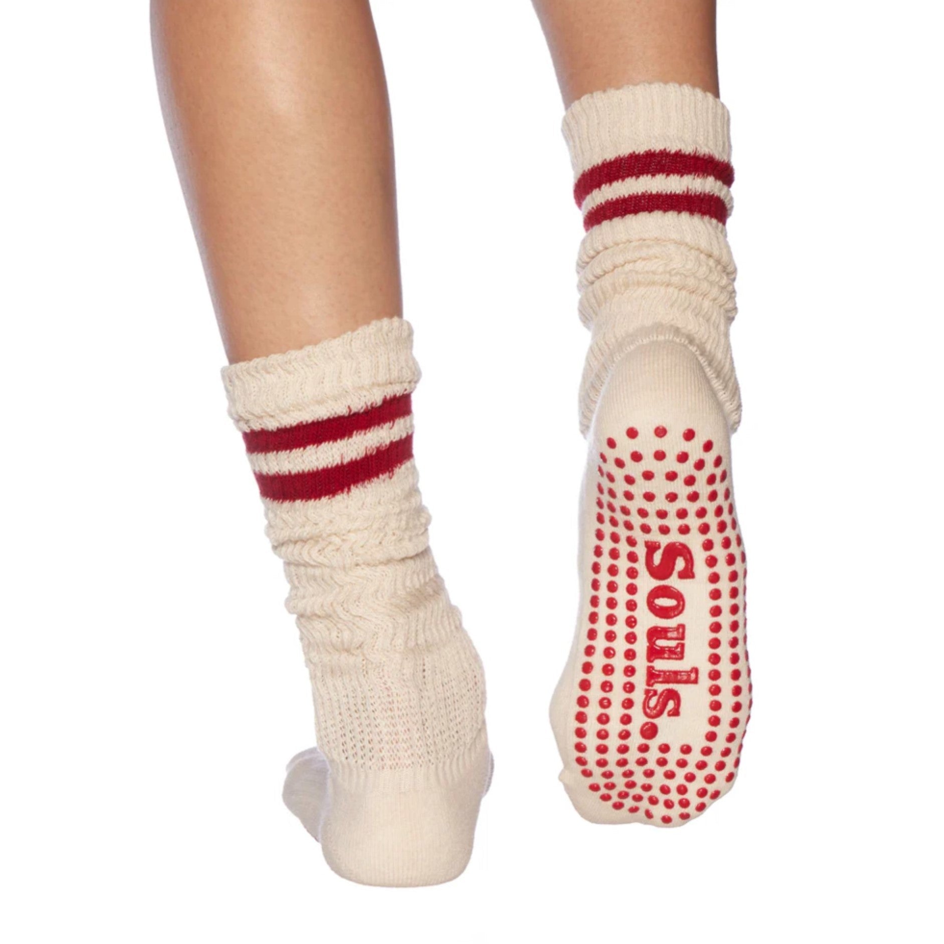 Cloud - Crew Grip Sock (Barre / Pilates)