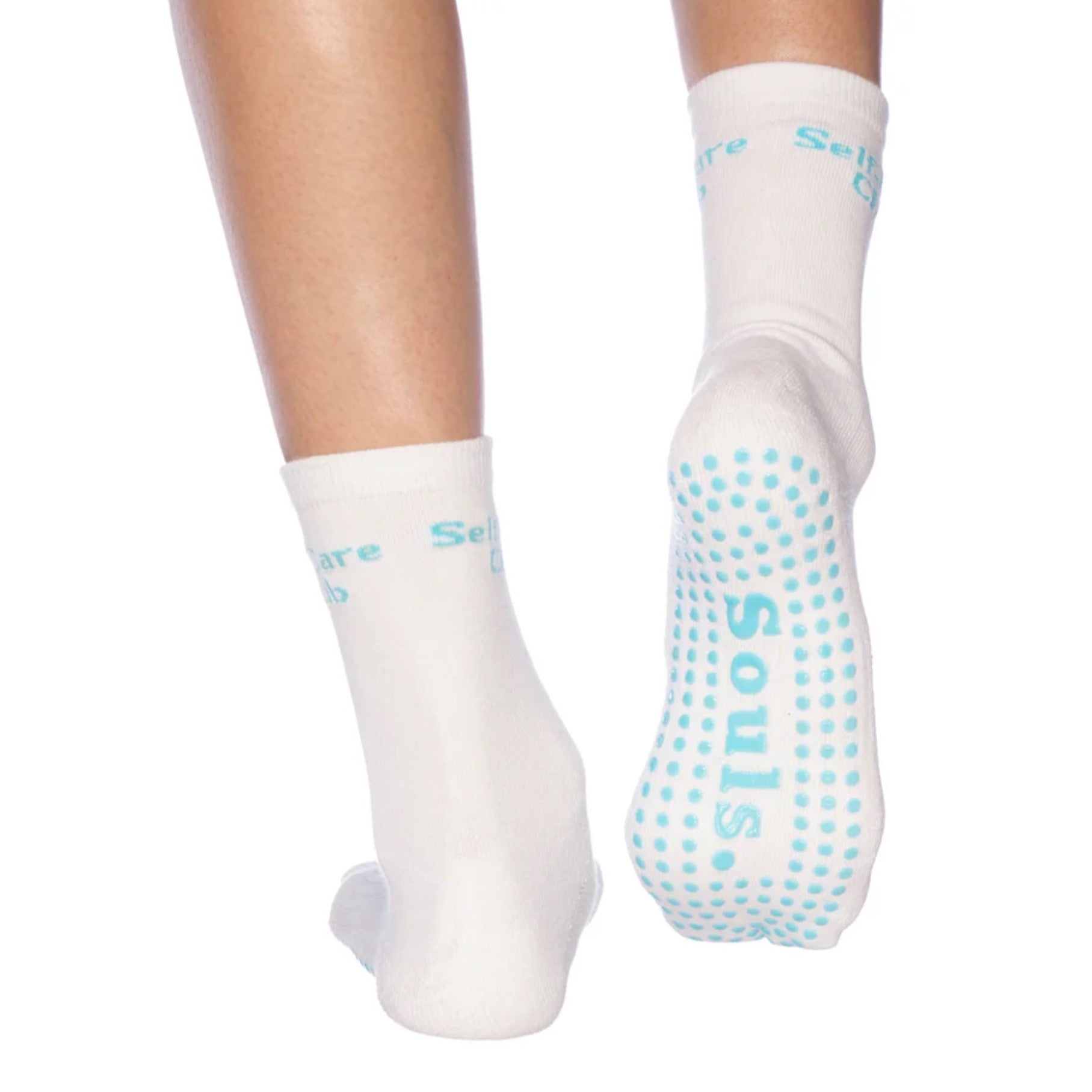 Self Care Club - Crew Grip Sock (Barre / Pilates)