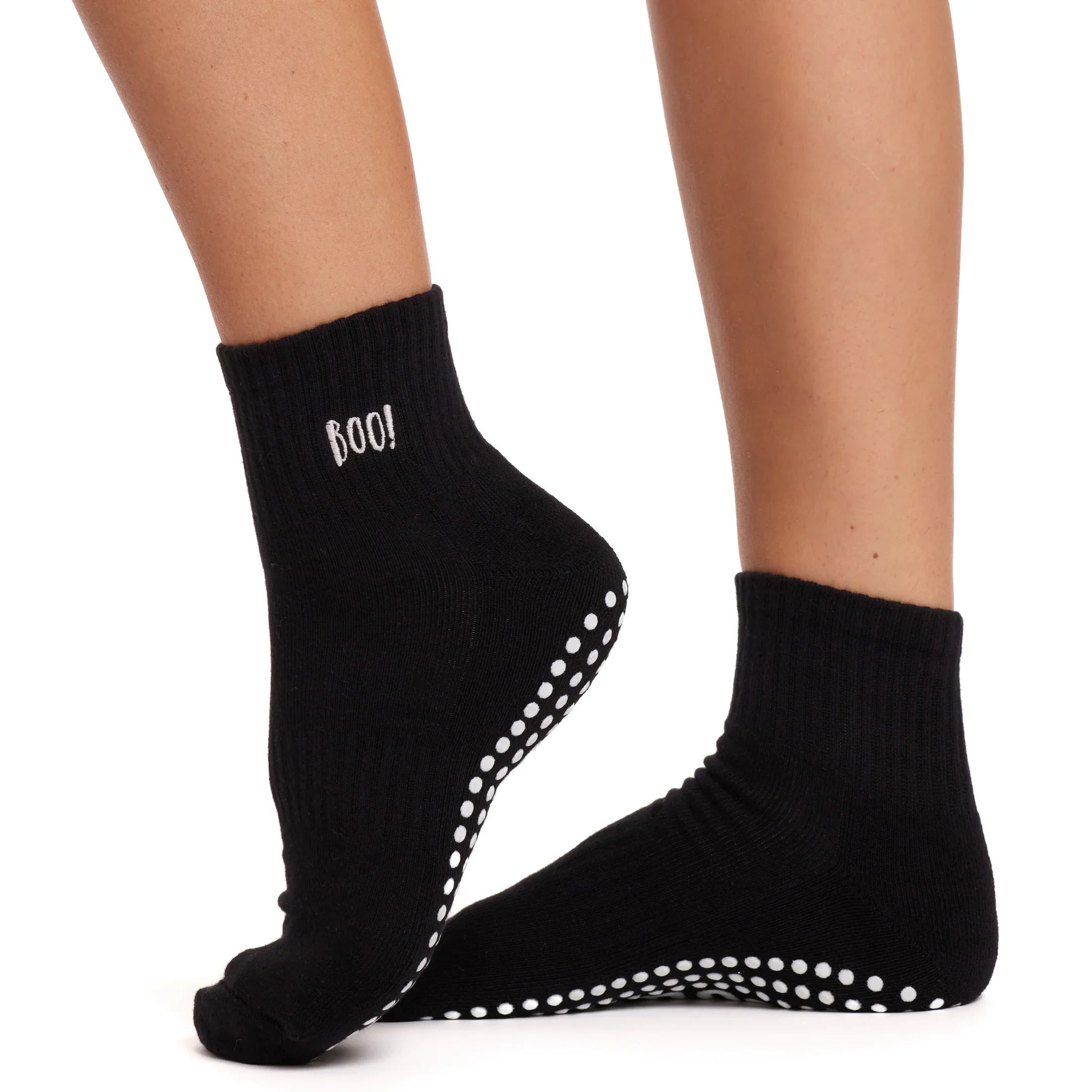 Boo - Ankle Grip Sock (Barre / Pilates)