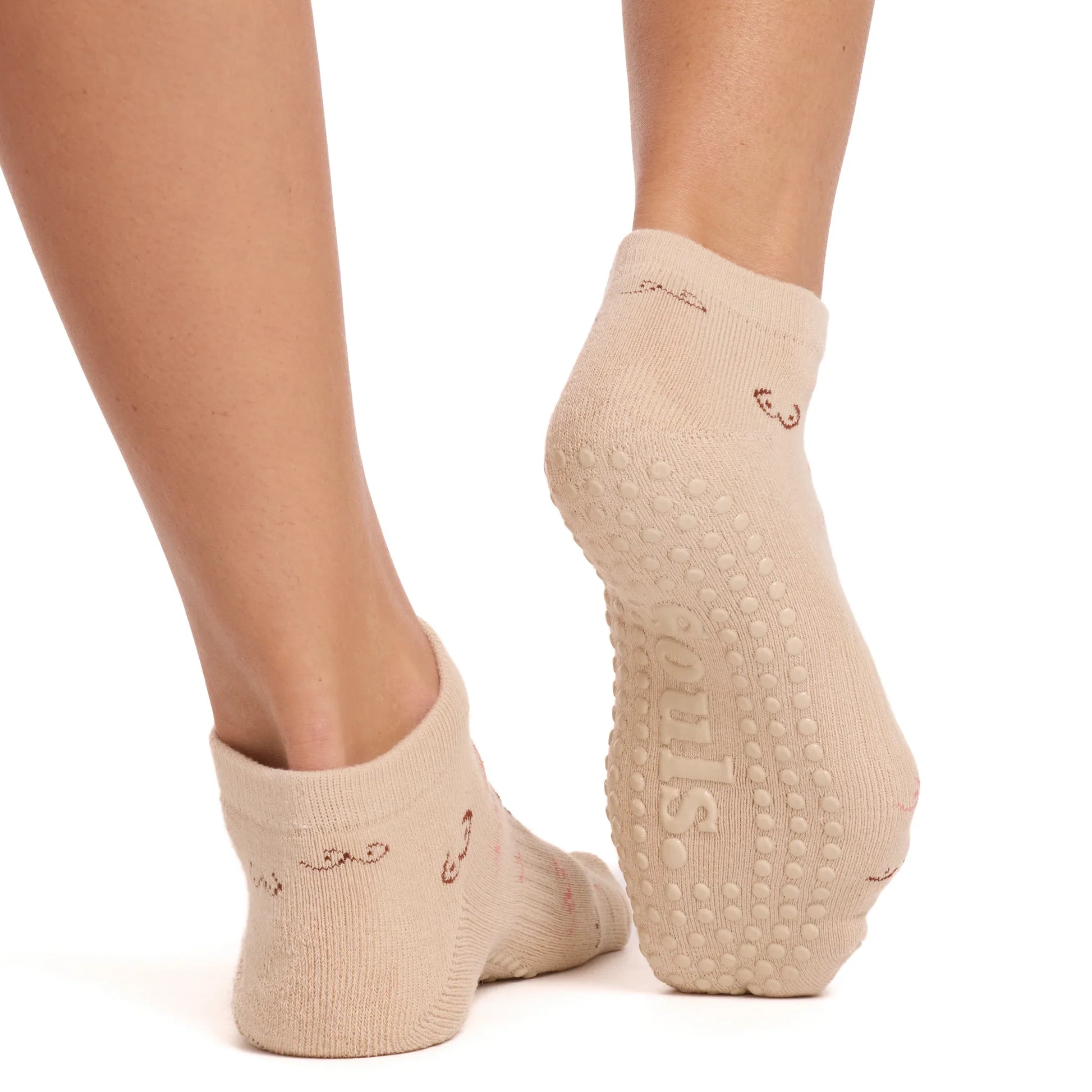 Souls x The Pink Fund - Classic Grip Sock (Barre / Pilates)