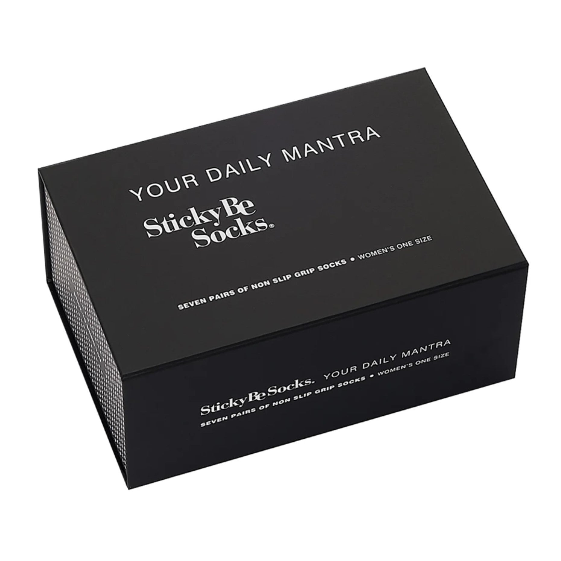 2025 Colorful Mantra Box (set of 6) -  Grip Socks (Barre / Pilates / Yoga)