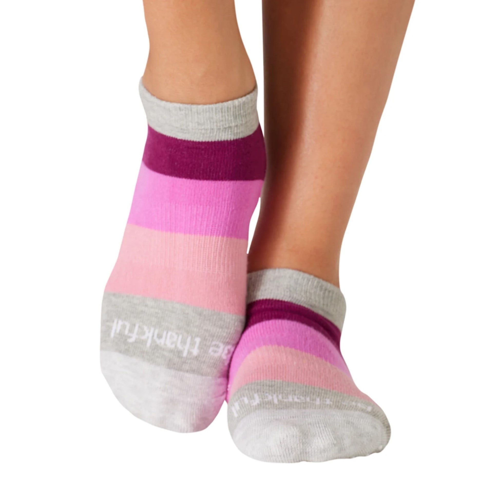 2025 Colorful Mantra Box (set of 6) -  Grip Socks (Barre / Pilates / Yoga)