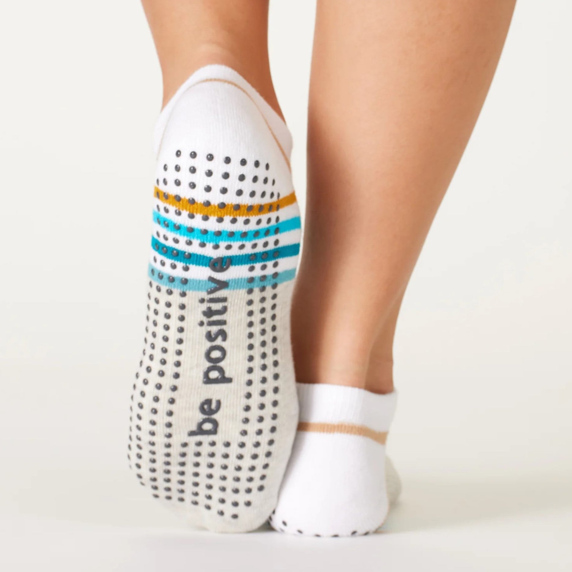 Be Positive - Venice Evermore Grip Socks (Barre/Pilates)