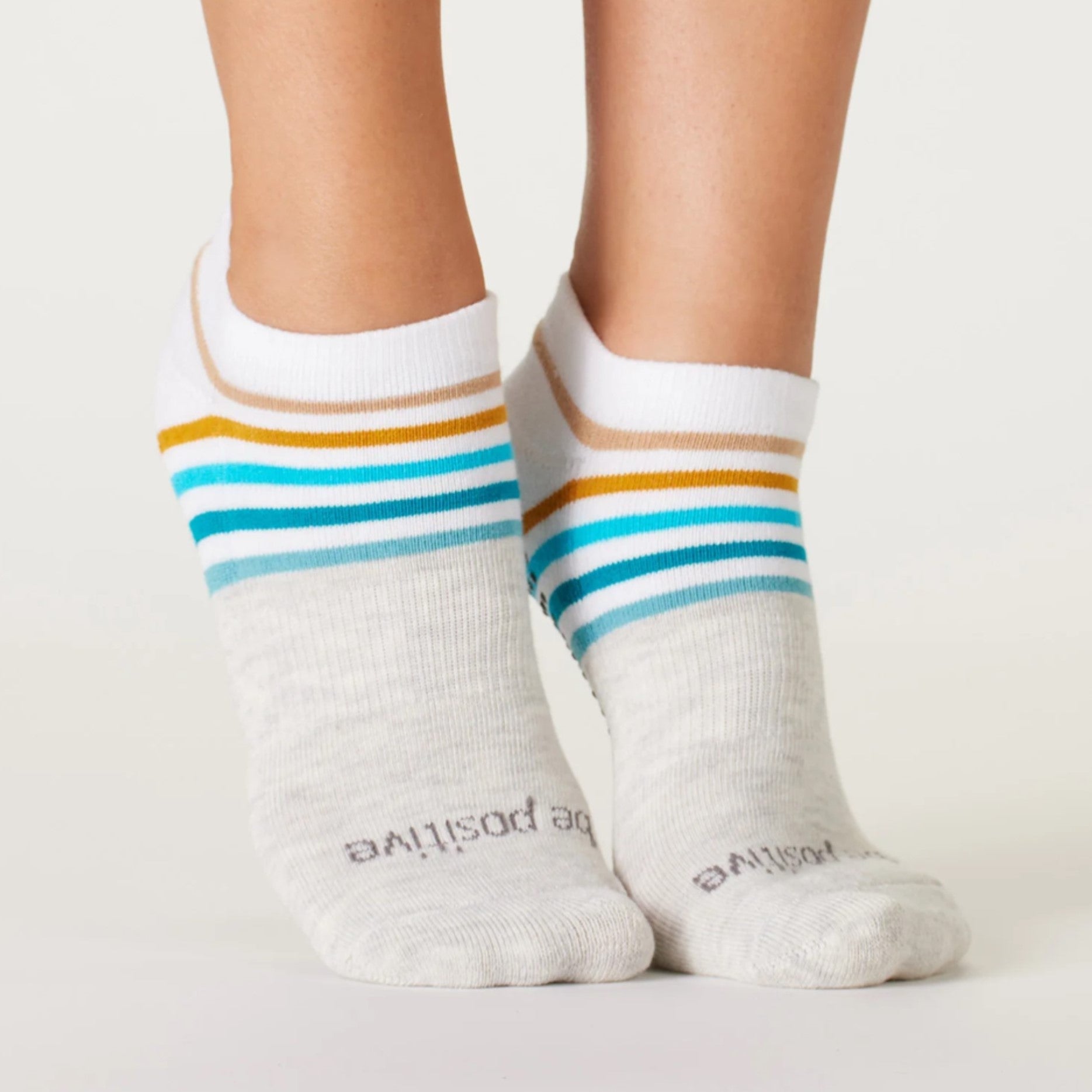 Be Positive - Venice Evermore Grip Socks (Barre/Pilates)