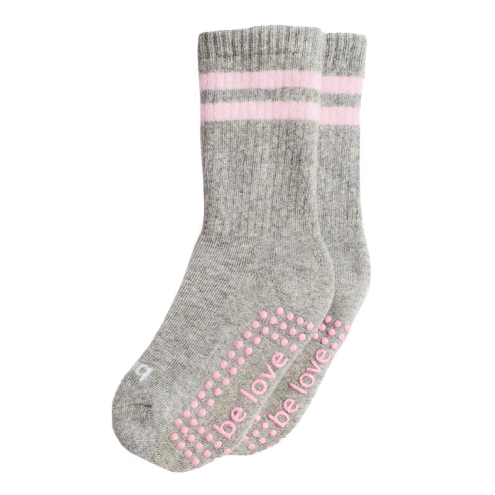 Girls 2 Pack  - Gia Grip Crew Socks (Barre / Pilates)