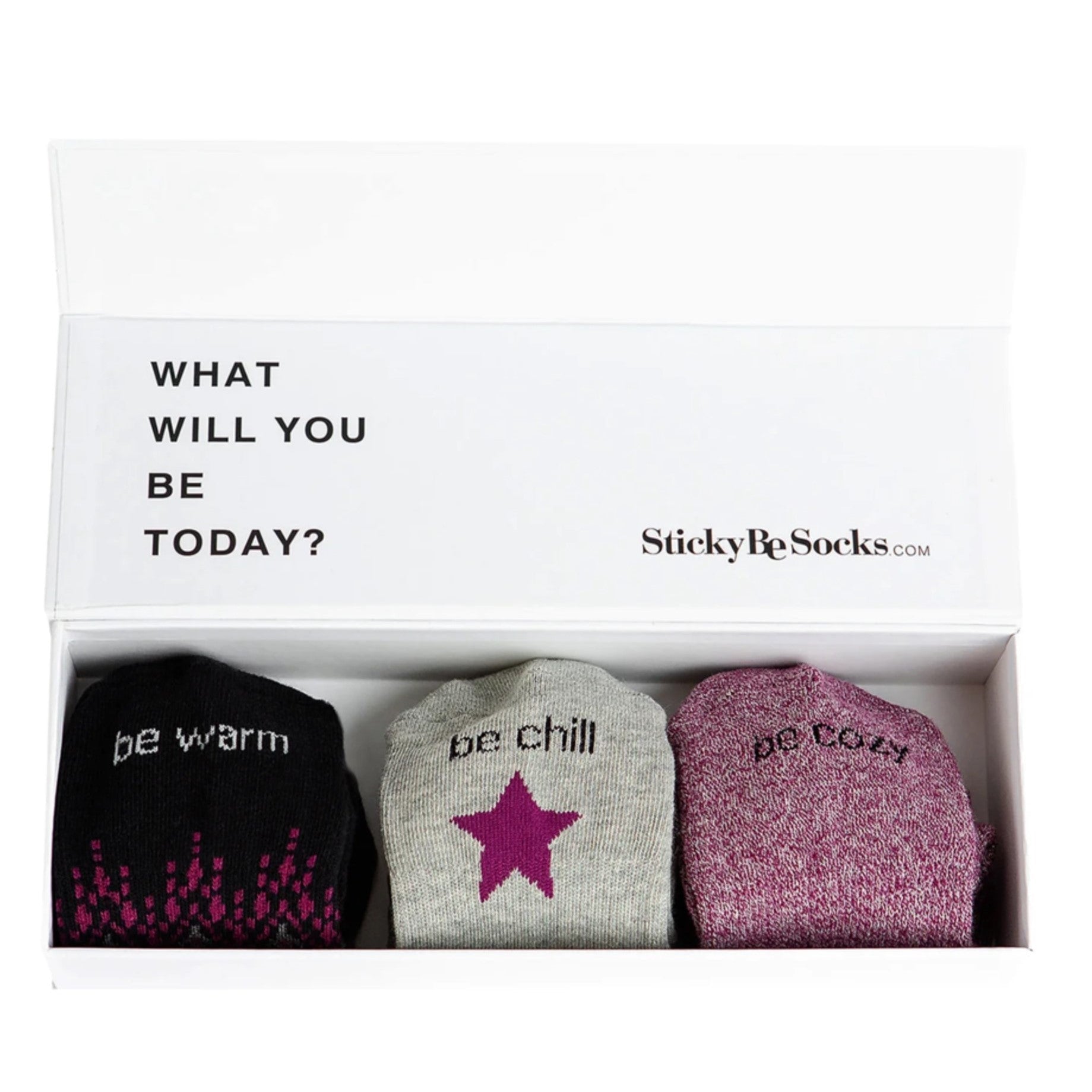 Holiday Gift Box (set of 3) - Grip Socks (Barre / Pilates / Yoga)