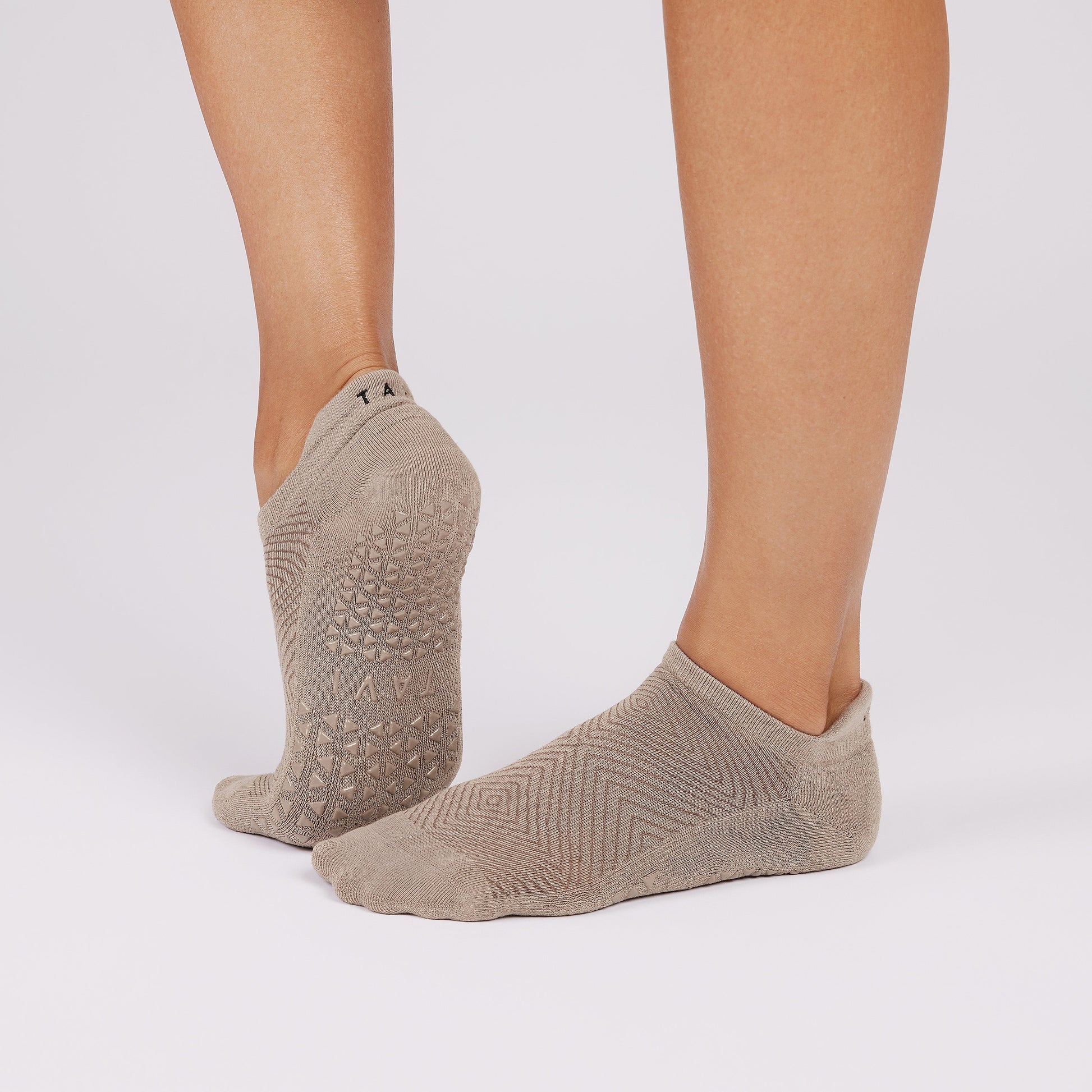 Savvy Grip Socks - Heather Geo
