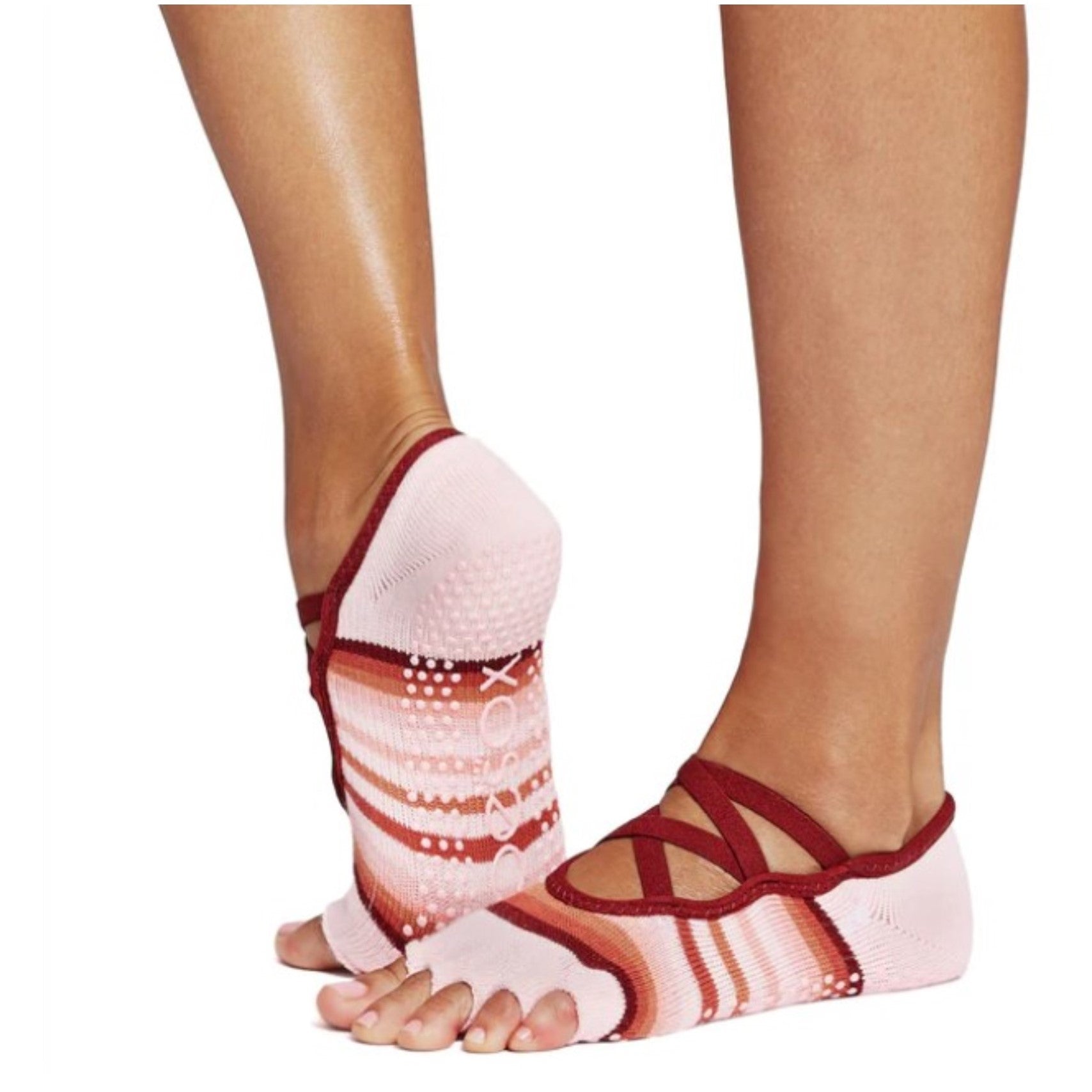 Elle Half Toe Grip Socks - Summit (Barre / Pilates)