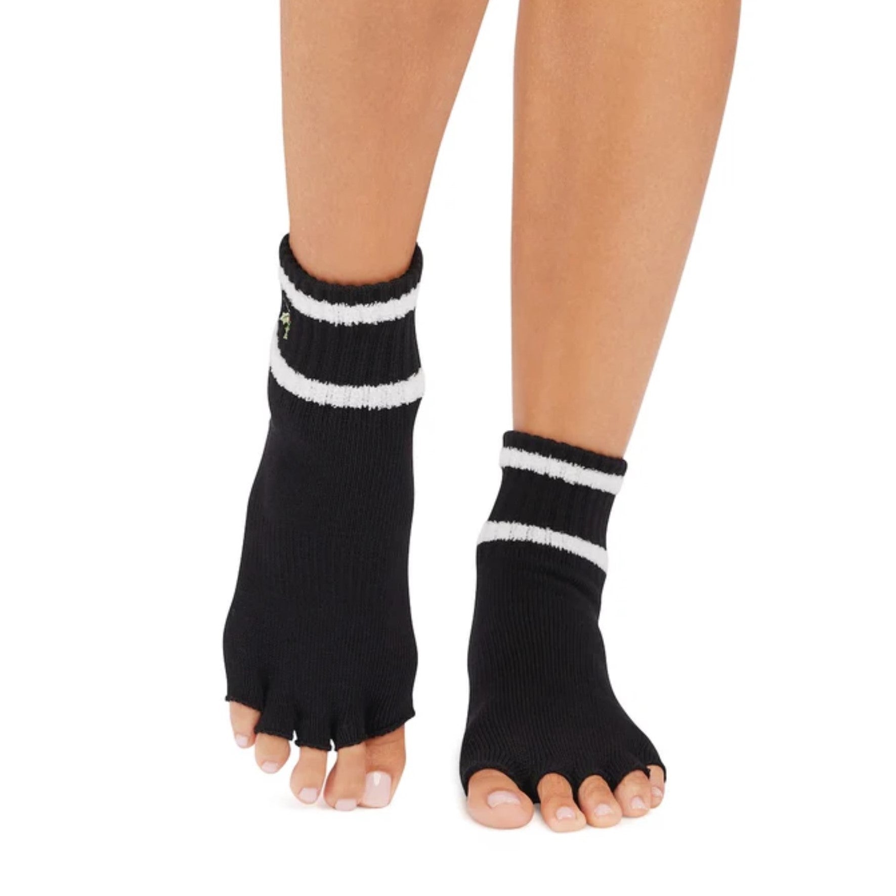 Melody Holly Ankle Half Toe Grip Socks (Barre / Pilates)