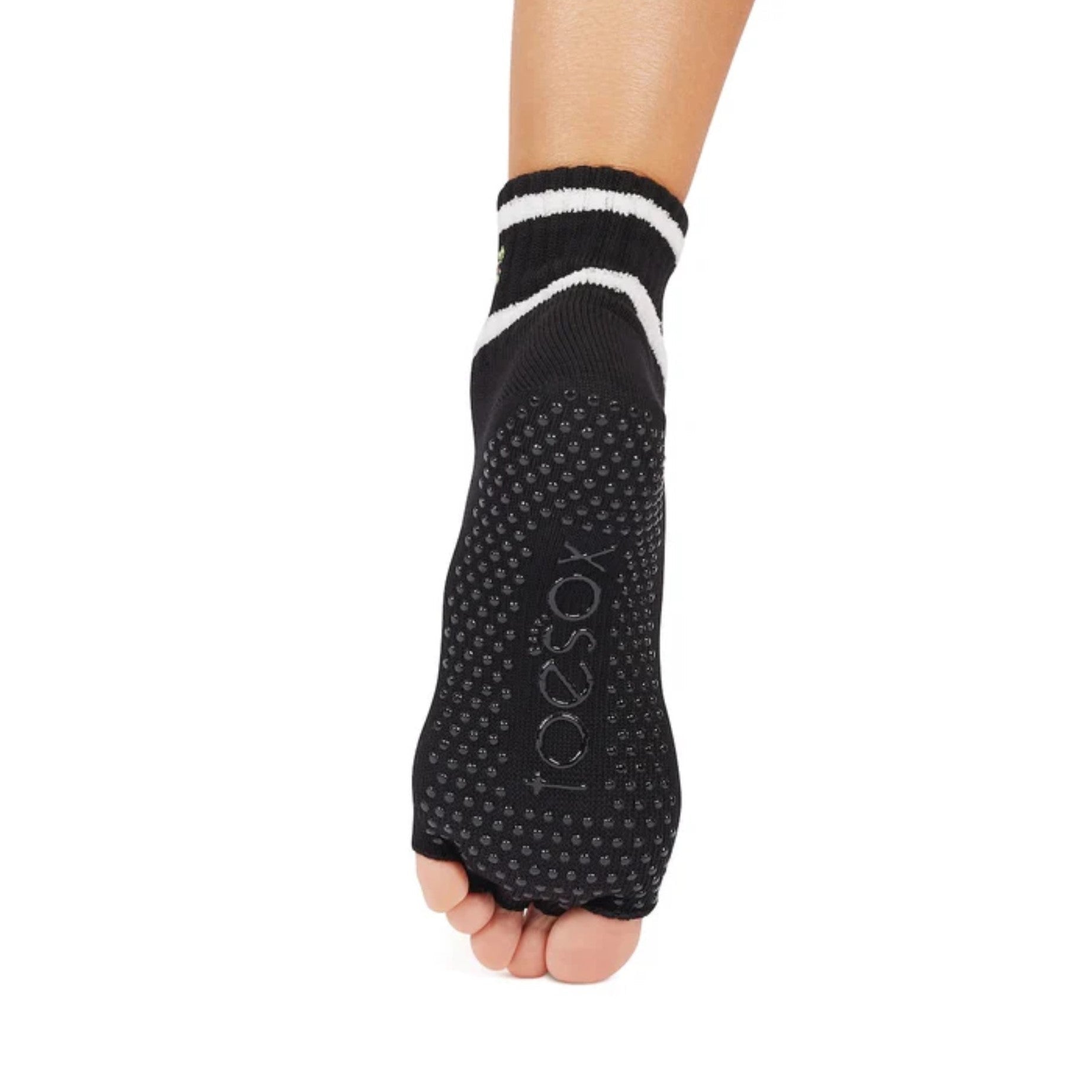 Melody Holly Ankle Half Toe Grip Socks (Barre / Pilates)