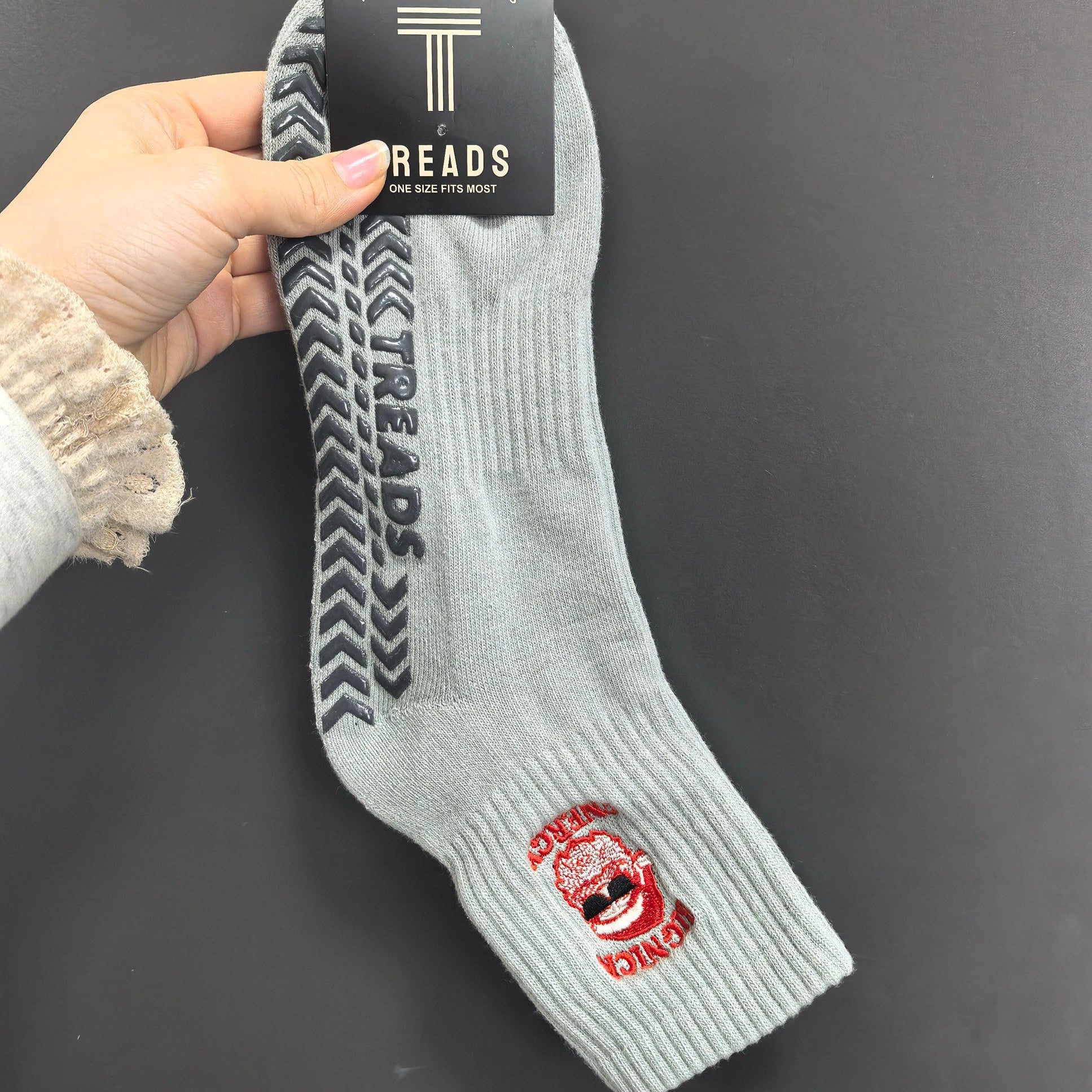 Big Nick - Mens Ankle Grip Sock (Barre / Pilates)