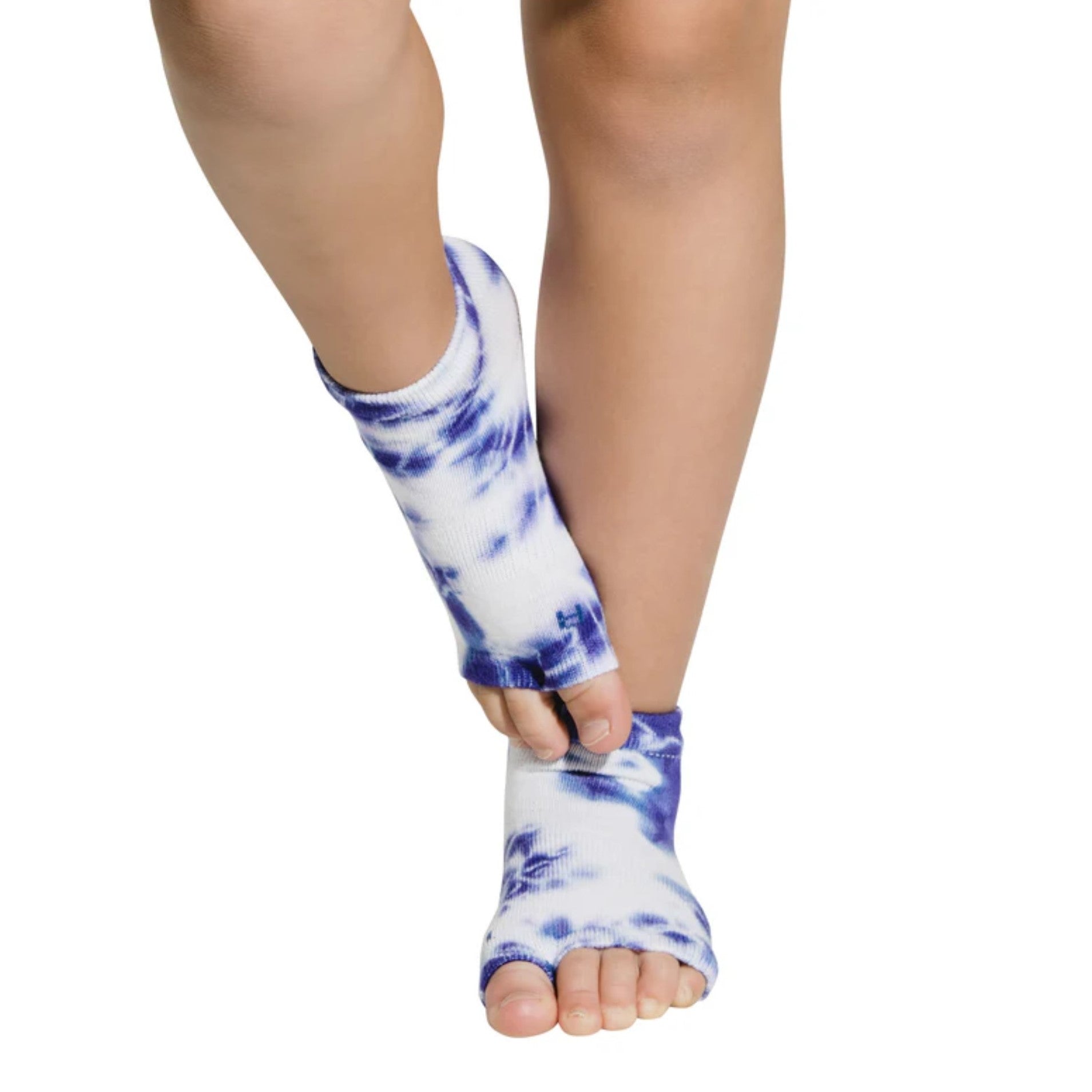 2 Pack Kids - Tie-Dye Blue/Plum (Barre / Pilates)
