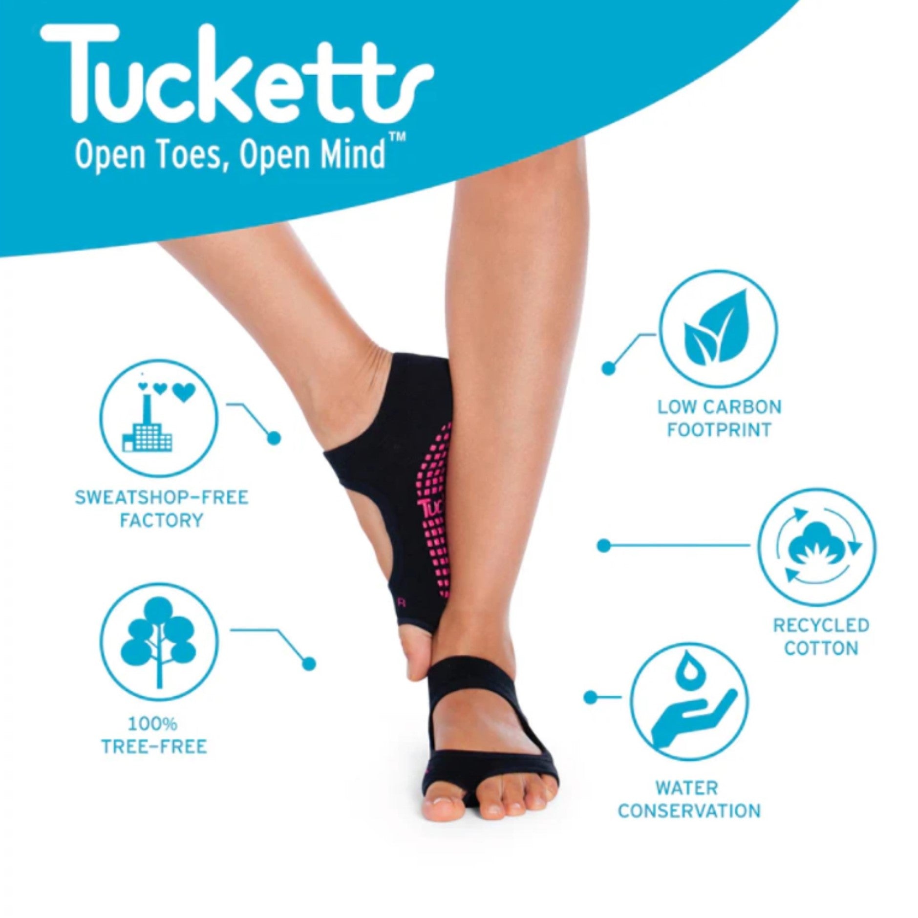 2 Pack Kids - Tie-Dye Blue/Plum (Barre / Pilates)