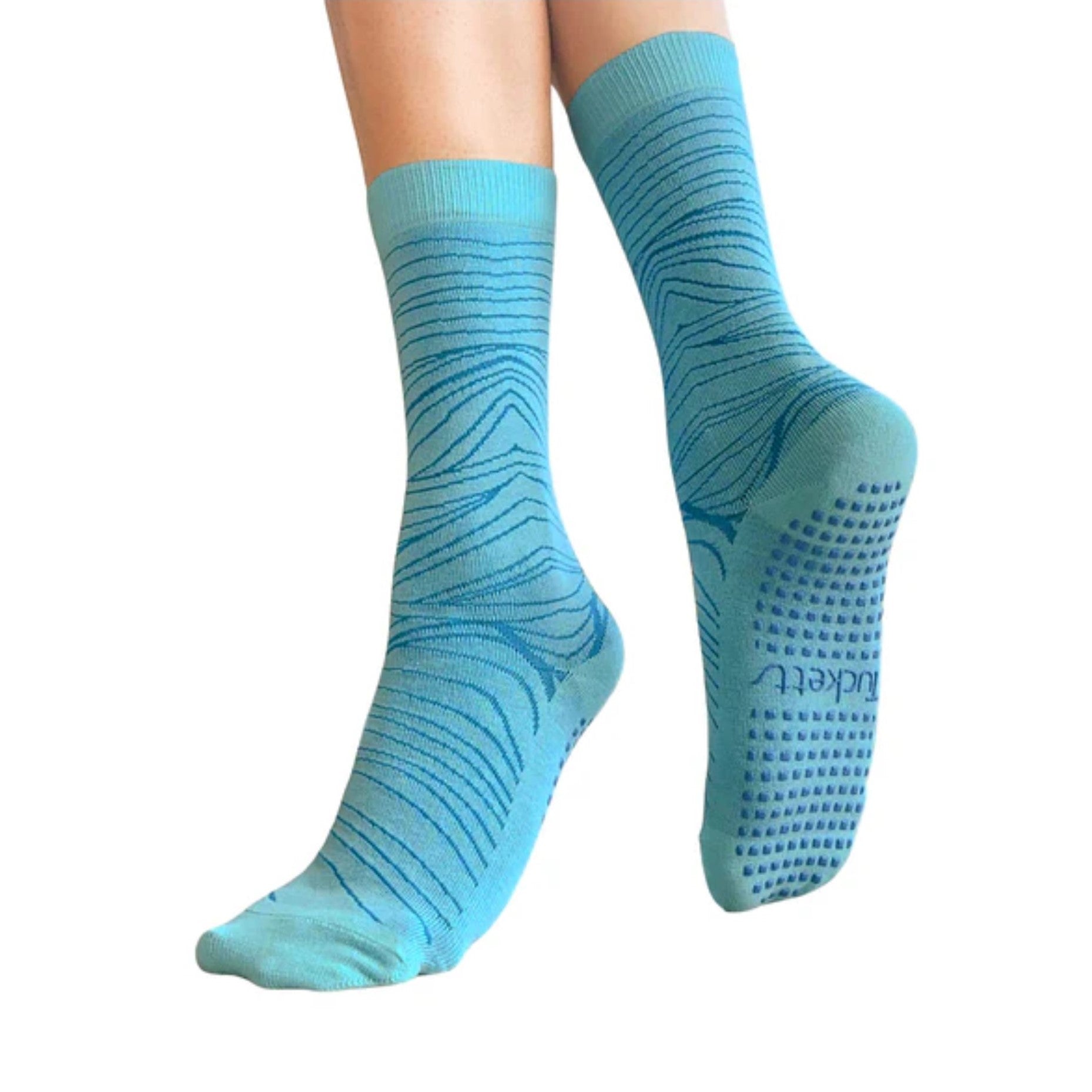 Crew Closed Toe Grip Socks (Barre / Pilates)