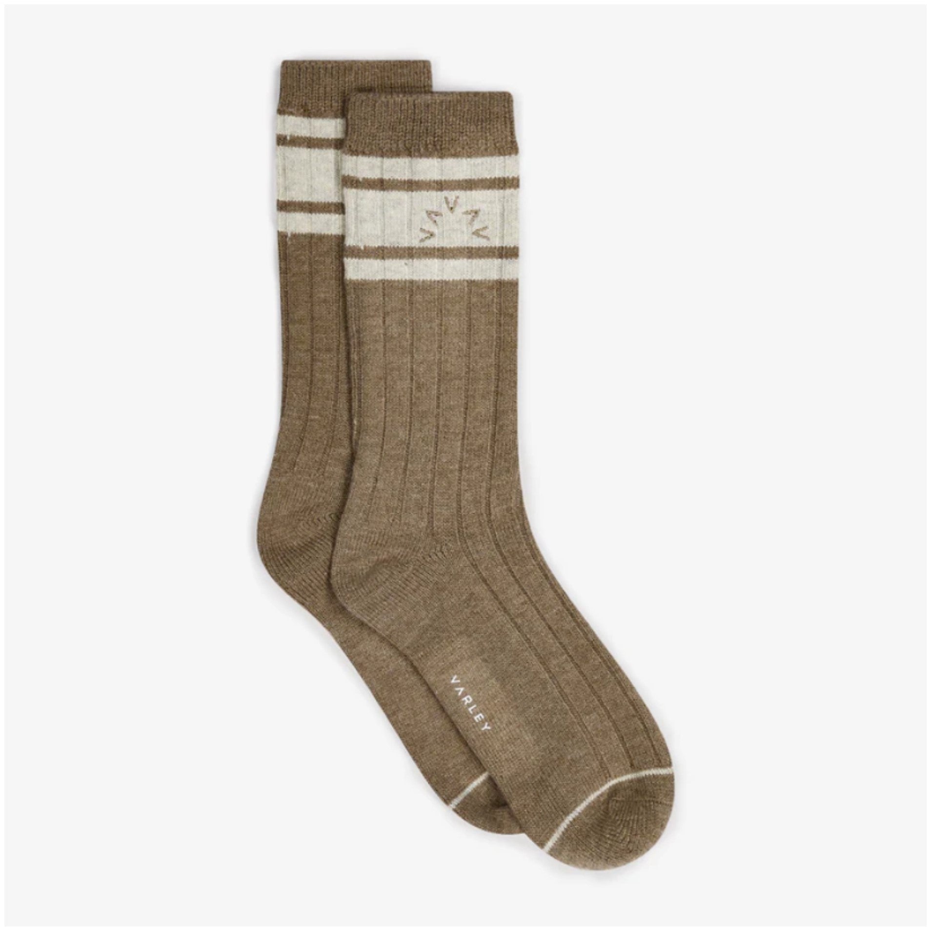 Malissa Plush Wide Rib Sock (No Grip)